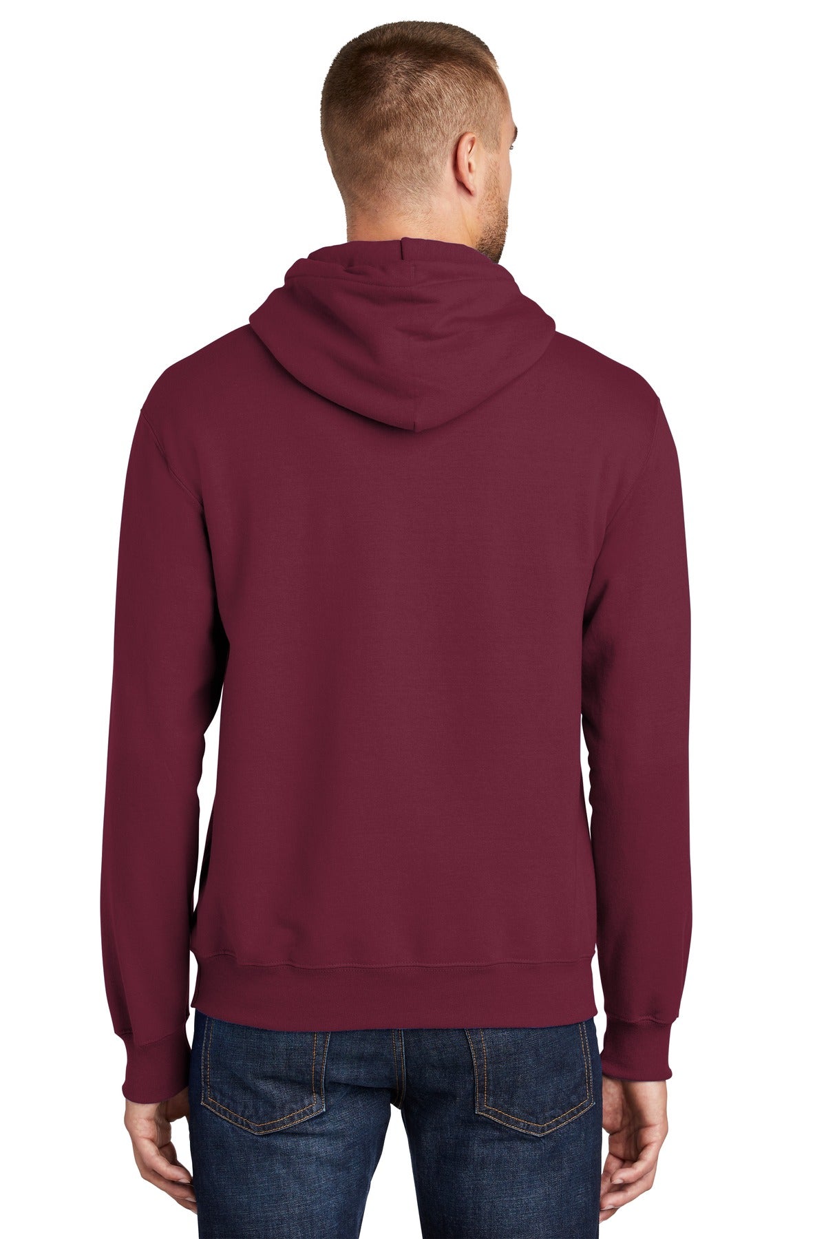 Port & Company - Men's Tall Essential Fleece Pullover Hooded Sweatshirt Mens Apparel Sweatshirts & Fleece