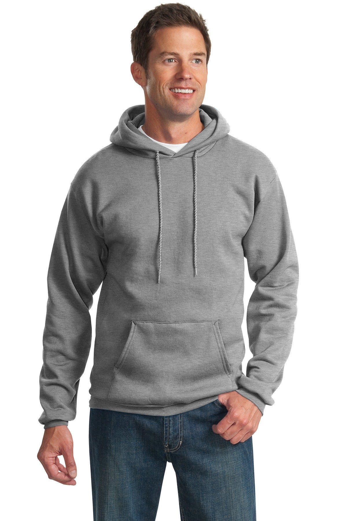 Port & Company - Men's Tall Essential Fleece Pullover Hooded Sweatshirt Mens Apparel Sweatshirts & Fleece
