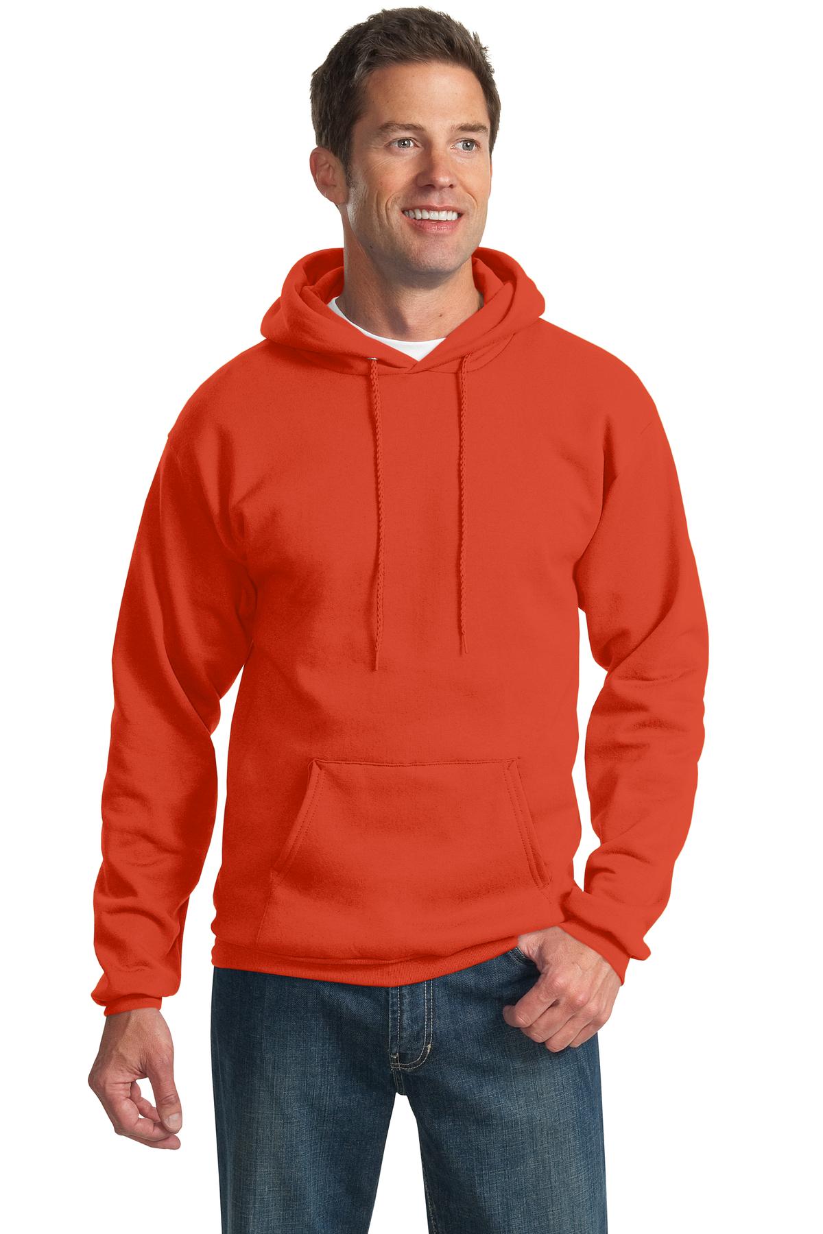 Port & Company - Men's Tall Essential Fleece Pullover Hooded Sweatshirt Mens Apparel Sweatshirts & Fleece