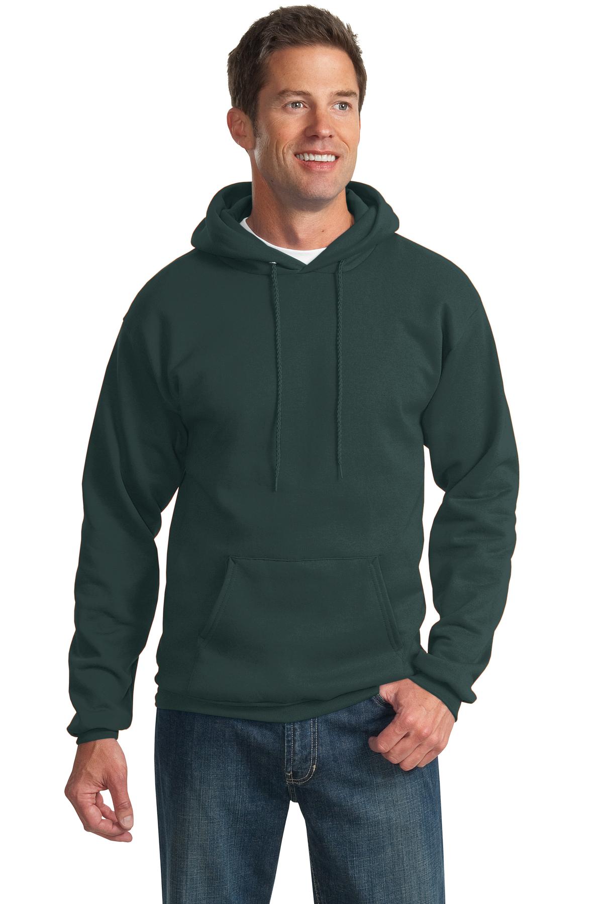 Port & Company - Men's Tall Essential Fleece Pullover Hooded Sweatshirt Mens Apparel Sweatshirts & Fleece