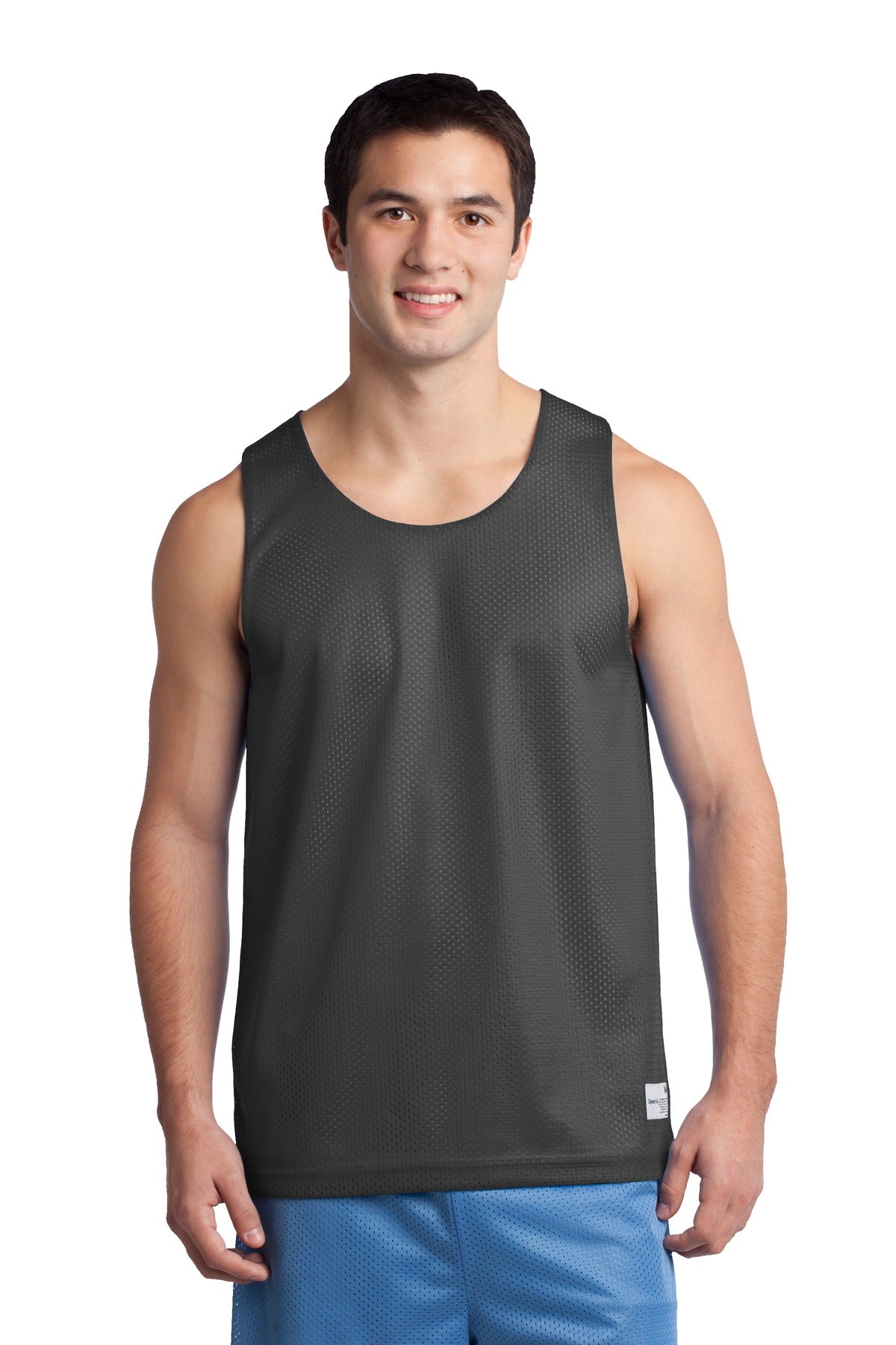 Sport-Tek Men's PosiCharge Classic Mesh Reversible Tank Mens Apparel Shirts & Tops