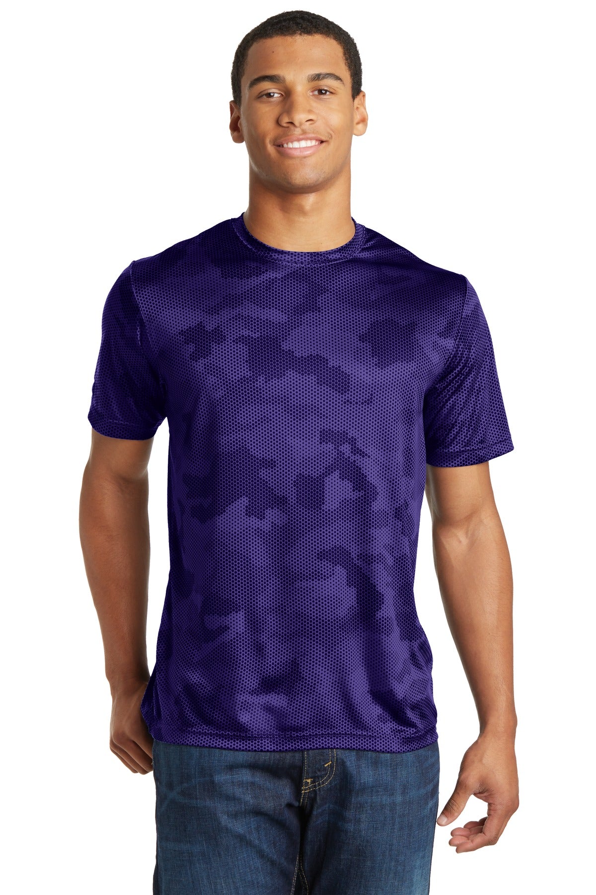 Sport-Tek Men's CamoHex Tee Mens Apparel Shirts & Tops