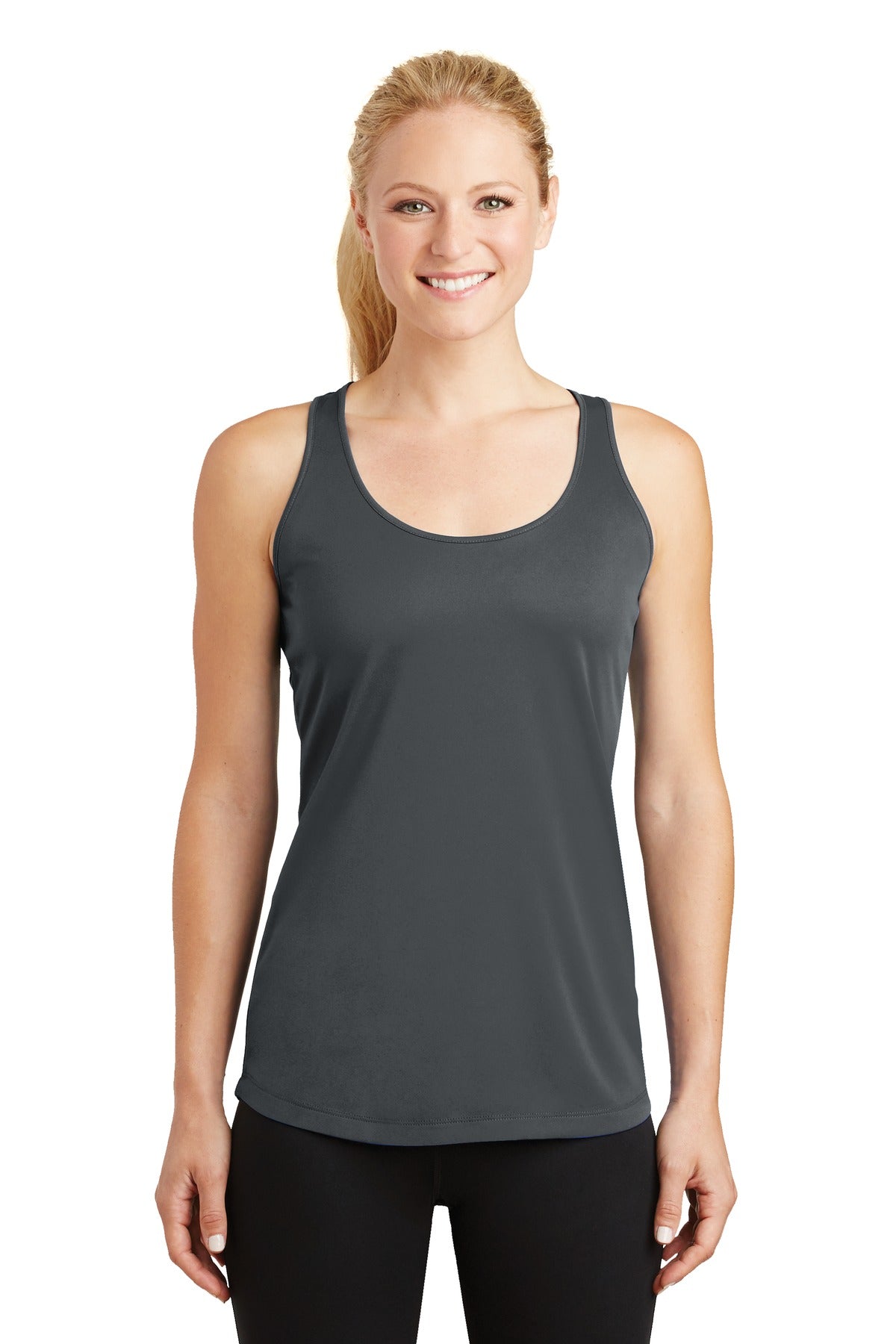 Sport-Tek Women's PosiCharge Competitor Racerback Tank. LST356 Womens Apparel Shirts & Tops