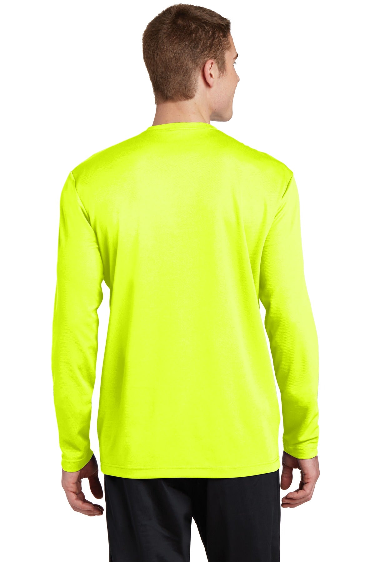 Sport-Tek Men's PosiCharge RacerMesh Long Sleeve Tee. ST340LS Mens Apparel Shirts & Tops