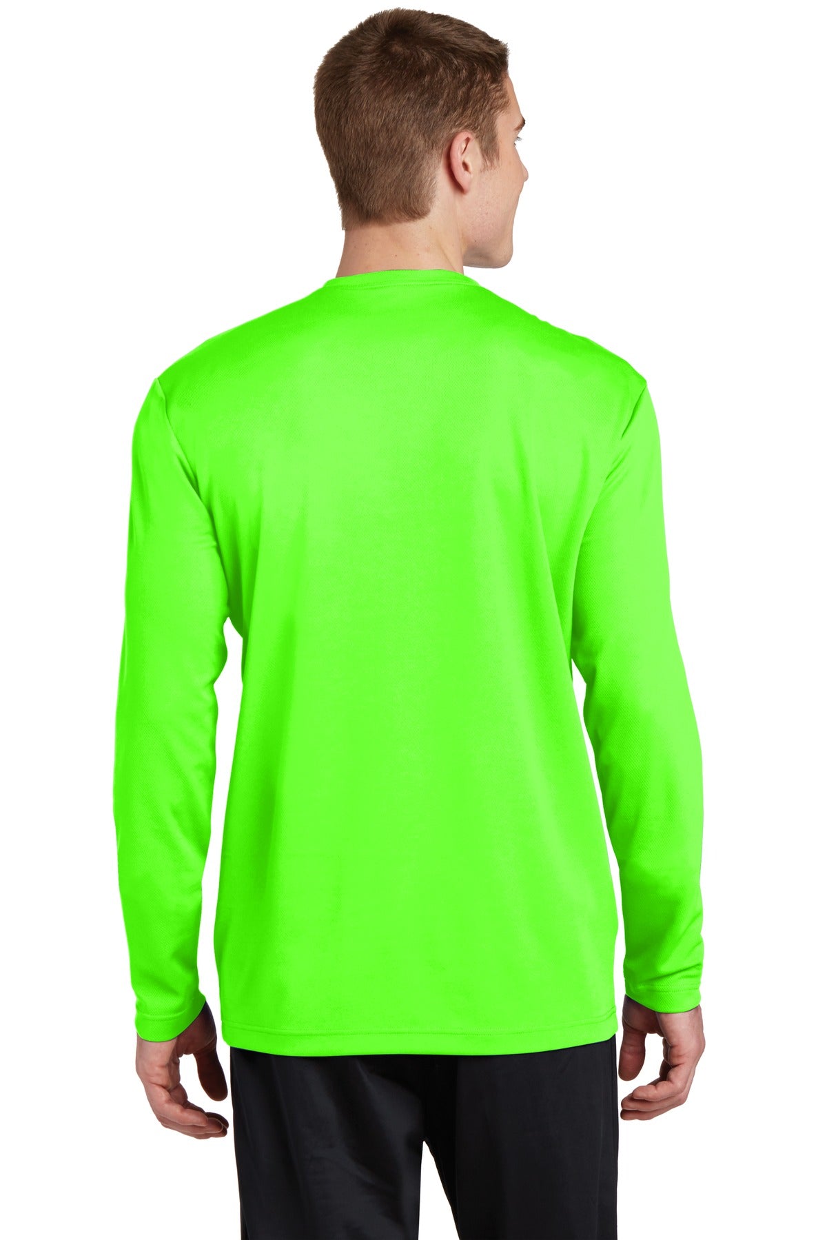 Sport-Tek Men's PosiCharge RacerMesh Long Sleeve Tee. ST340LS Mens Apparel Shirts & Tops