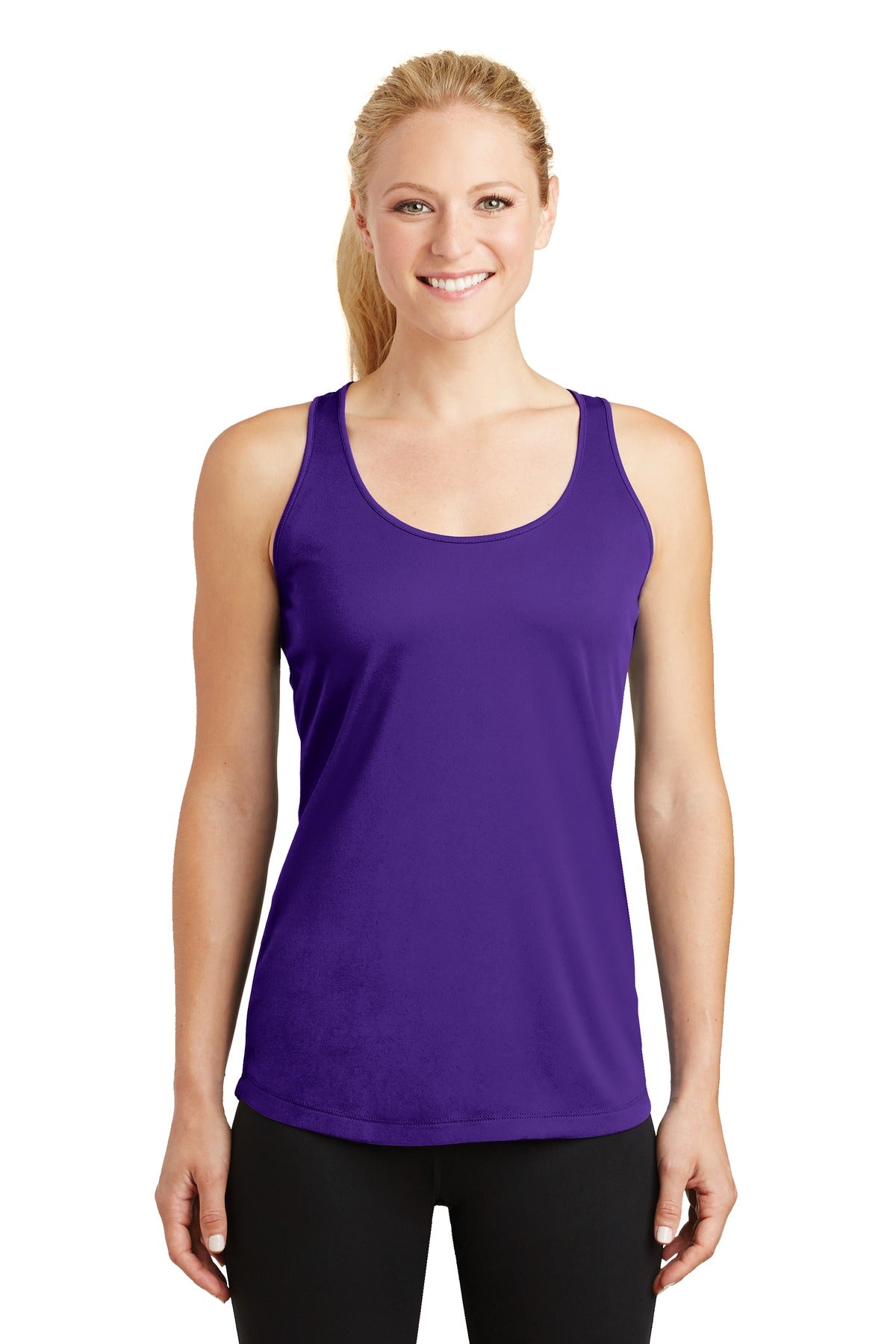 Sport-Tek Women's PosiCharge Competitor Racerback Tank. LST356 Womens Apparel Shirts & Tops