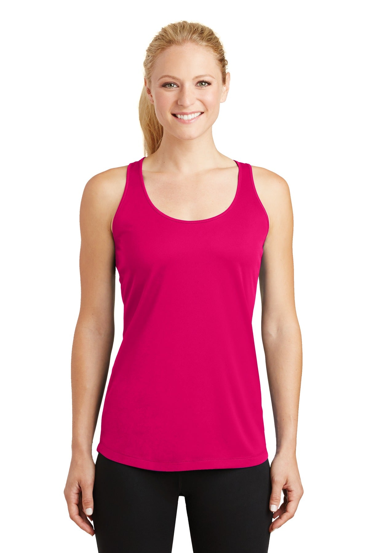 Sport-Tek Women's PosiCharge Competitor Racerback Tank. LST356 Womens Apparel Shirts & Tops
