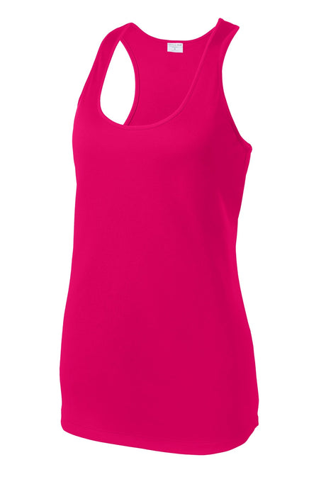 Sport-Tek Women's PosiCharge Competitor Racerback Tank. LST356 Womens Apparel Shirts & Tops