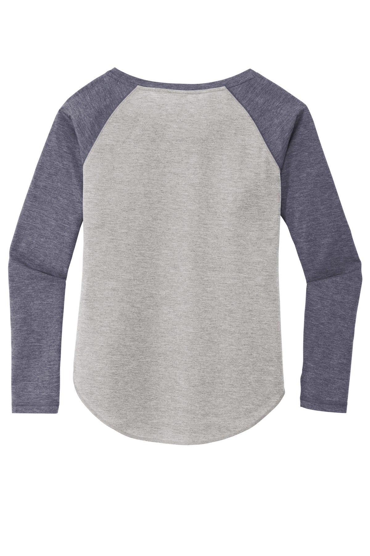 Sport-Tek Women's PosiCharge Long Sleeve Tri-Blend Wicking Scoop Neck Raglan Tee LST400LS Womens Apparel Shirts & Tops