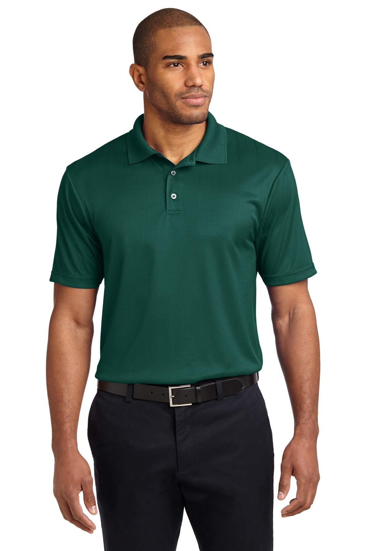 Port Authority Men's Performance Fine Jacquard Polo. K528 Mens Apparel Shirts & Tops