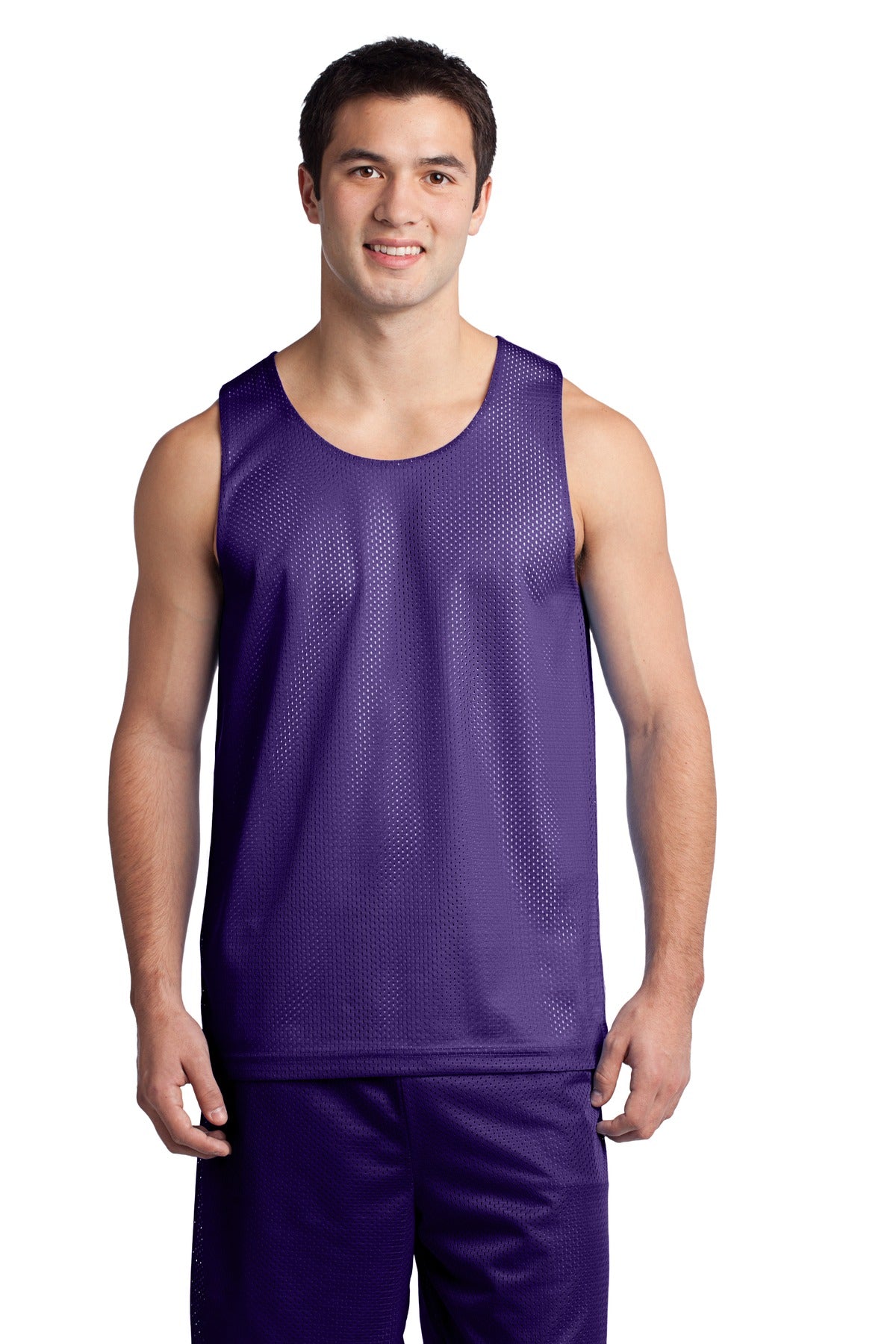 Sport-Tek Men's PosiCharge Classic Mesh Reversible Tank Mens Apparel Shirts & Tops