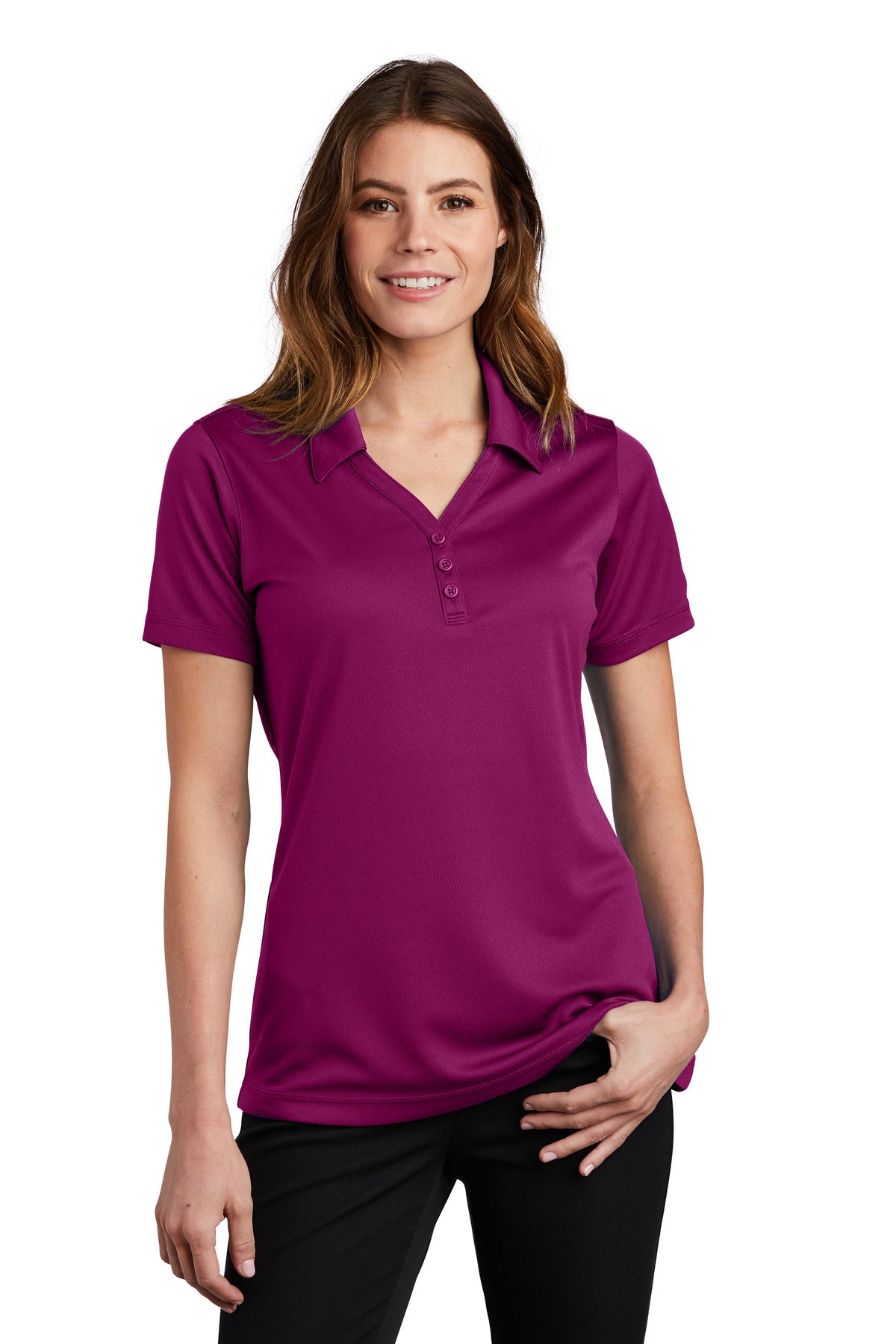 Sport-Tek Women's PosiCharge Micro-Mesh Polo LST680 Womens Apparel Shirts & Tops