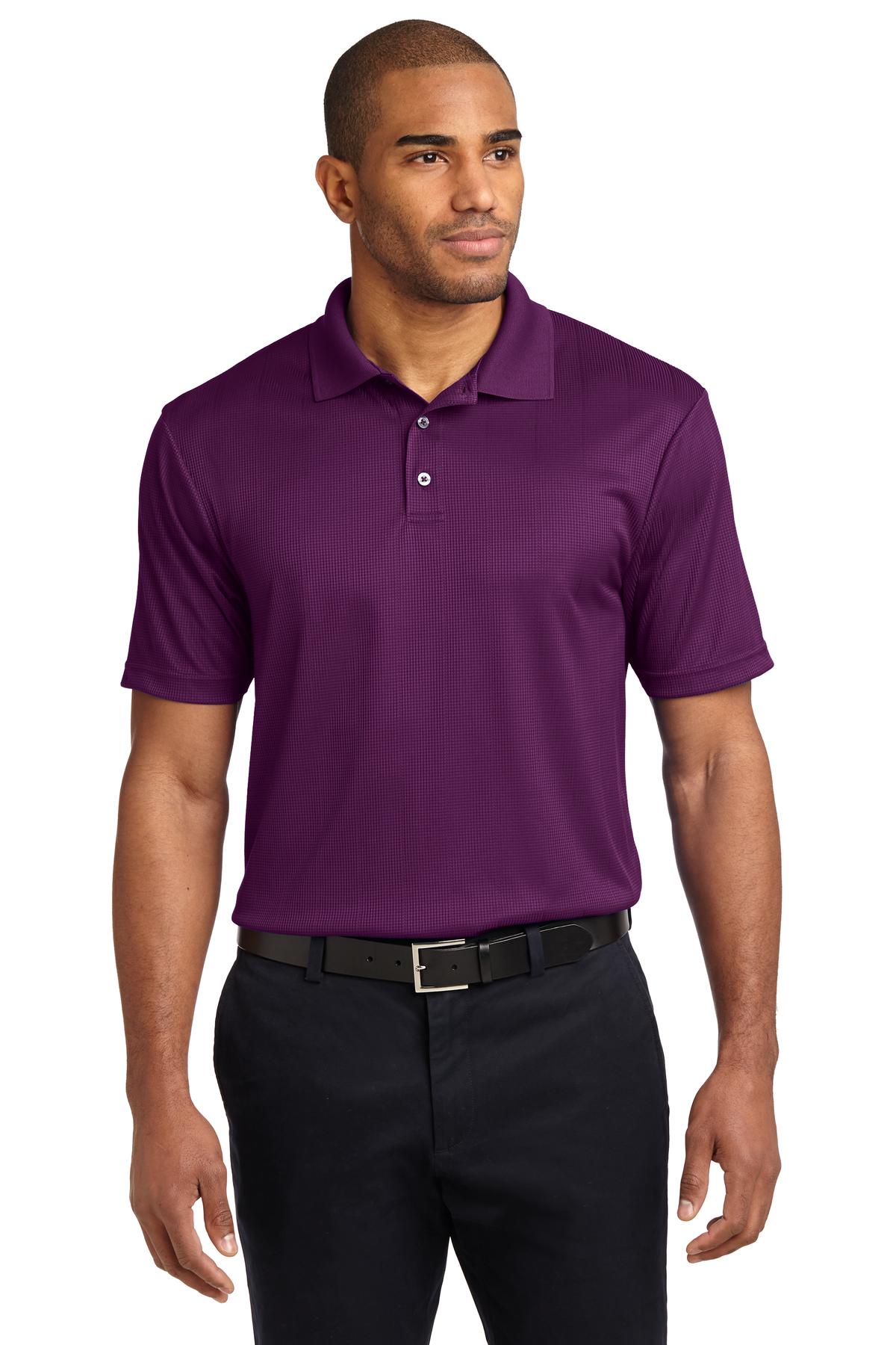 Port Authority Men's Performance Fine Jacquard Polo. K528 Mens Apparel Shirts & Tops