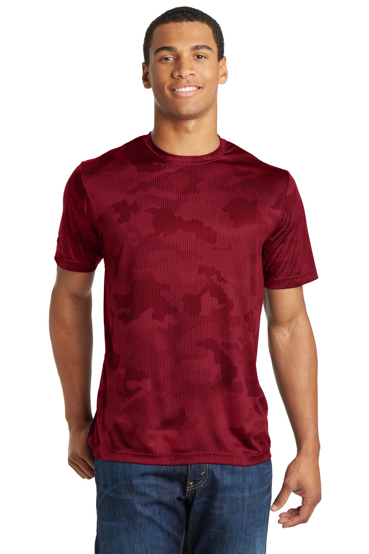 Sport-Tek Men's CamoHex Tee Mens Apparel Shirts & Tops