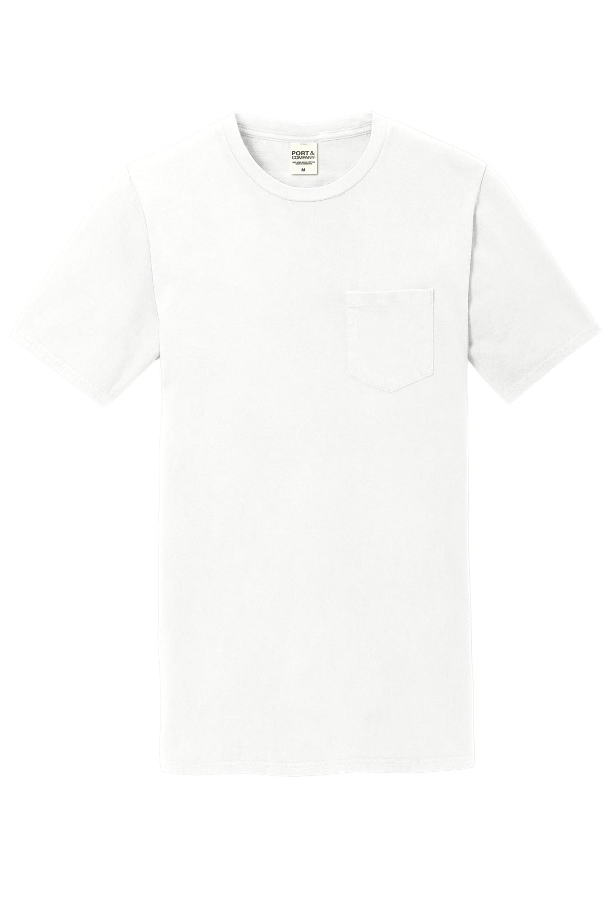Port & Company Men's Beach Wash Garment-Dyed Pocket Tee Mens Apparel Shirts & Tops