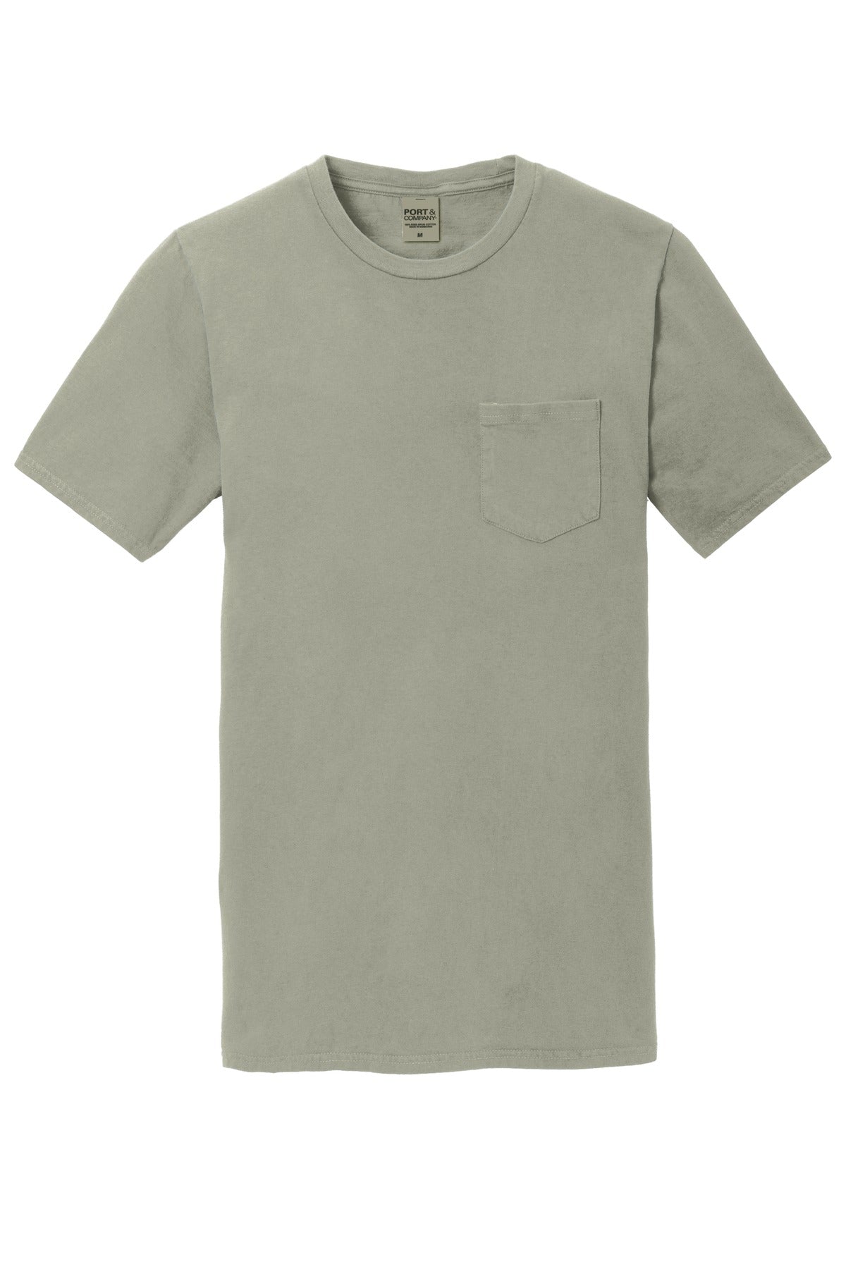 Port & Company Men's Beach Wash Garment-Dyed Pocket Tee Mens Apparel Shirts & Tops