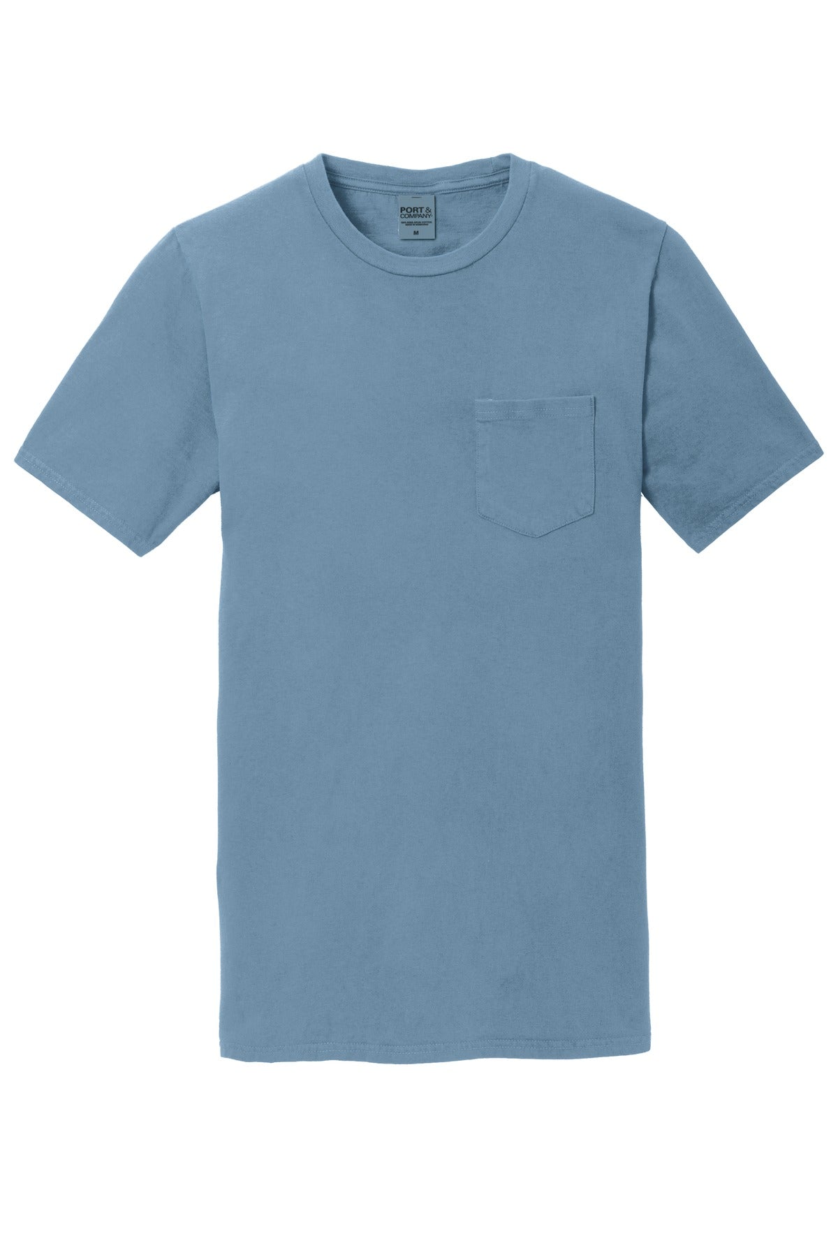 Port & Company Men's Beach Wash Garment-Dyed Pocket Tee Mens Apparel Shirts & Tops