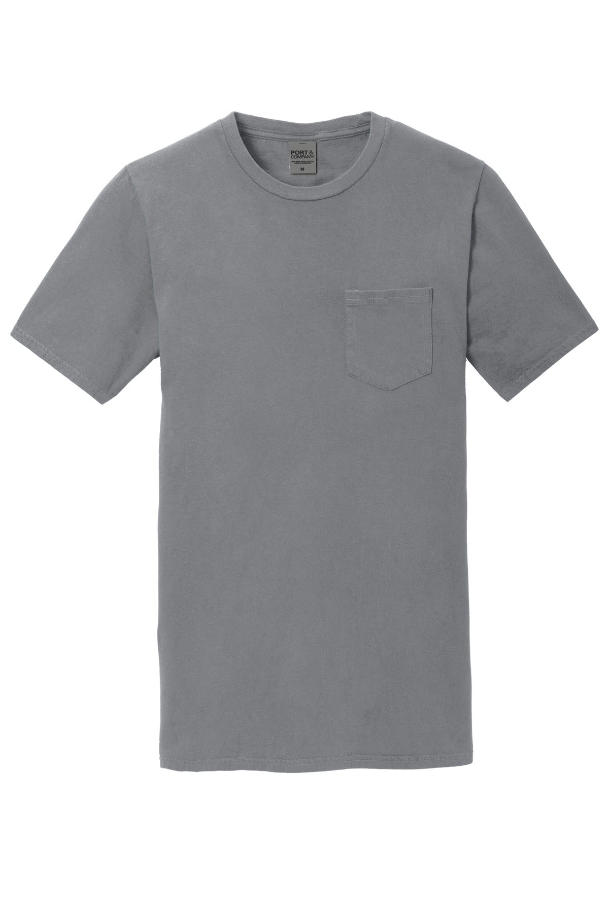 Port & Company Men's Beach Wash Garment-Dyed Pocket Tee Mens Apparel Shirts & Tops