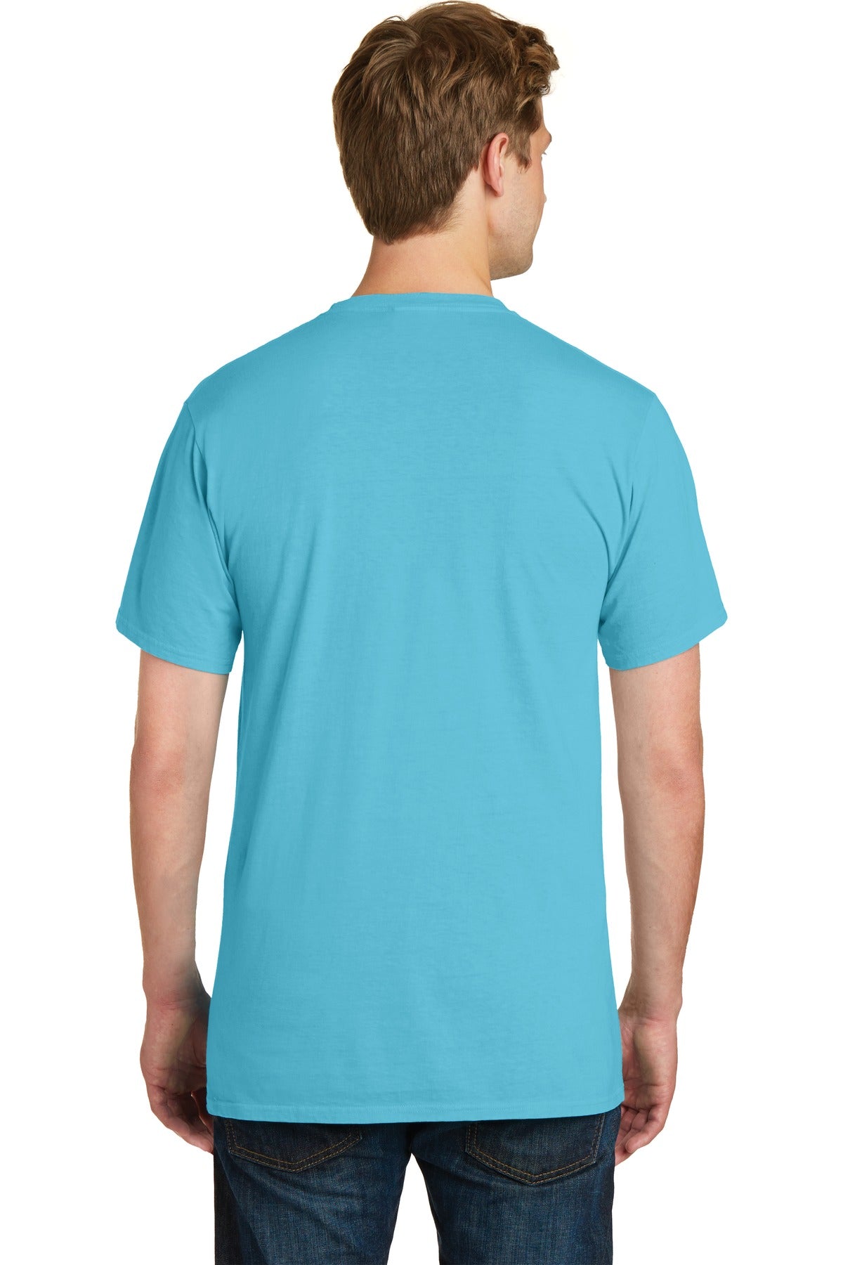 Port & Company Men's Beach Wash Garment-Dyed Pocket Tee Mens Apparel Shirts & Tops