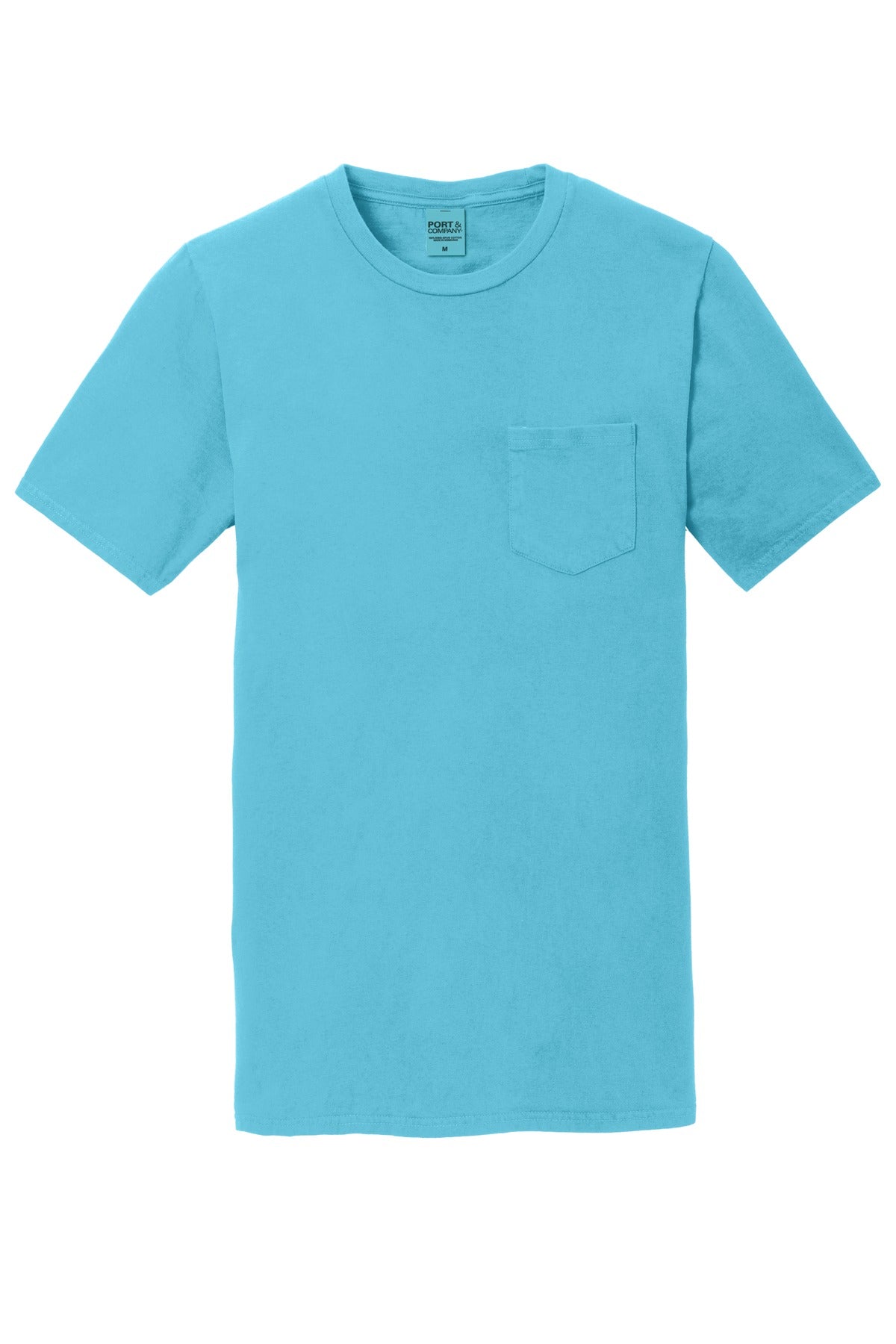 Port & Company Men's Beach Wash Garment-Dyed Pocket Tee Mens Apparel Shirts & Tops