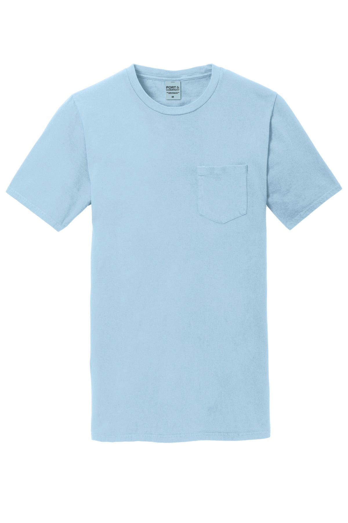 Port & Company Men's Beach Wash Garment-Dyed Pocket Tee Mens Apparel Shirts & Tops