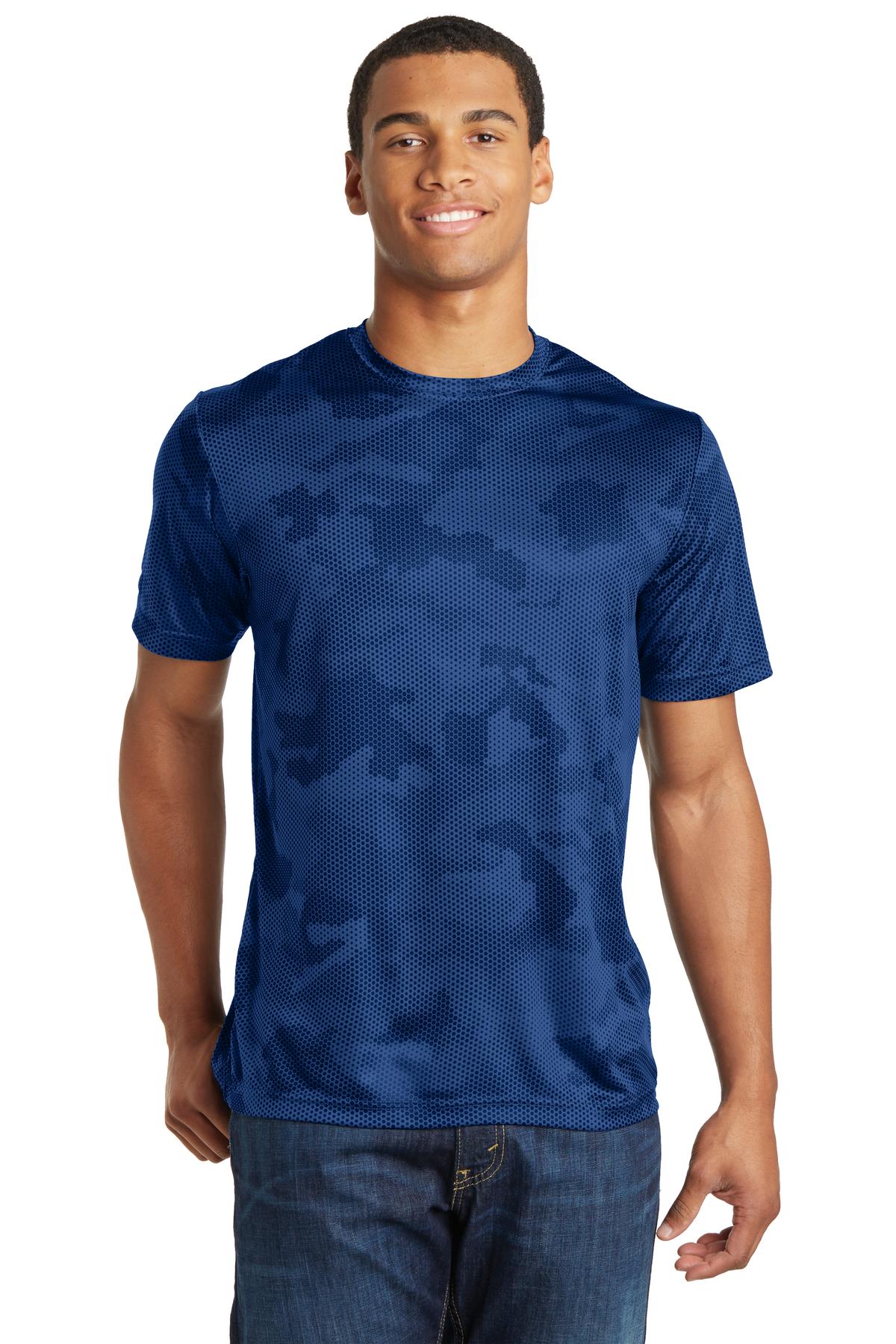 Sport-Tek Men's CamoHex Tee Mens Apparel Shirts & Tops