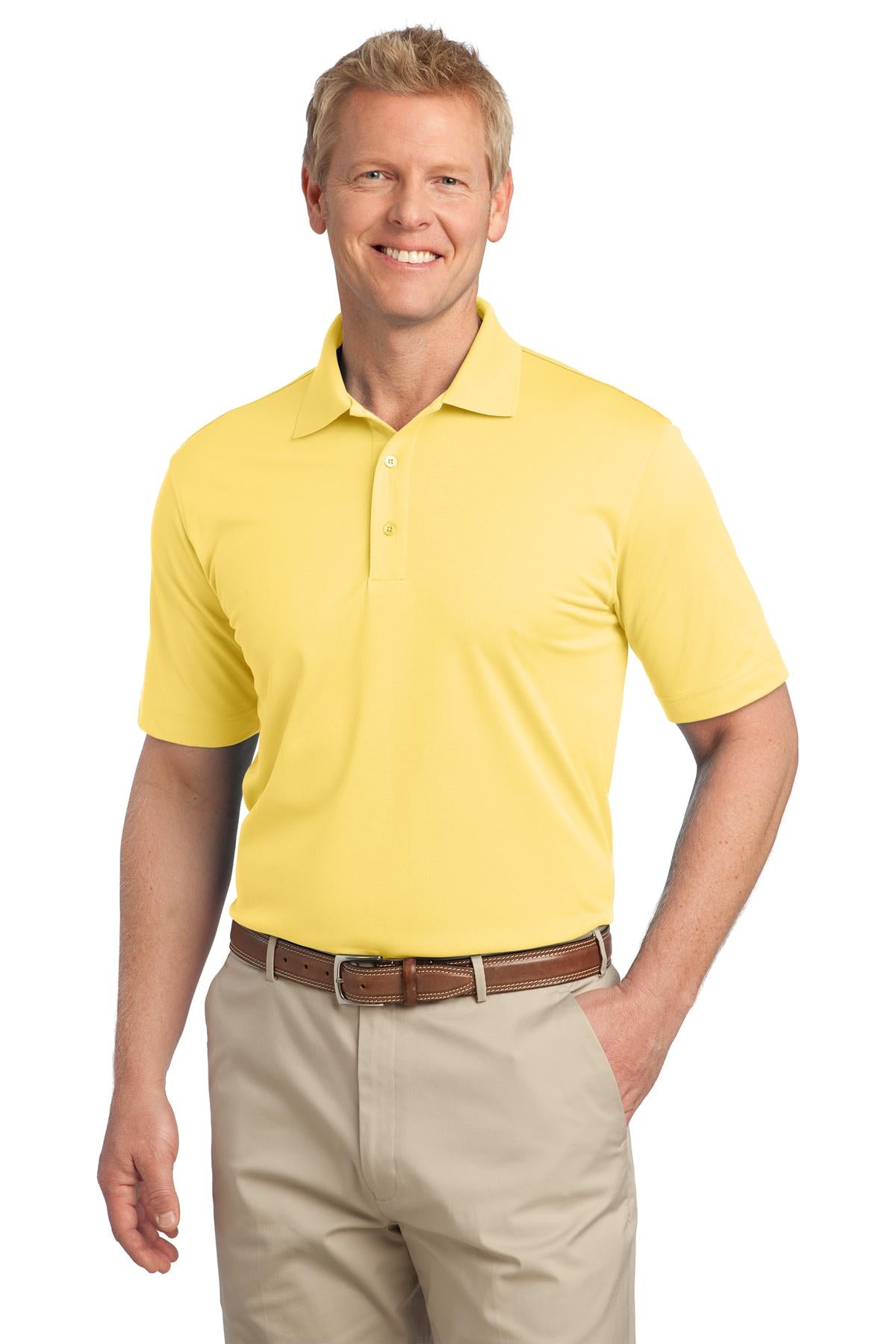 Port Authority Men's Tech Pique Polo. K527 Mens Apparel Shirts & Tops