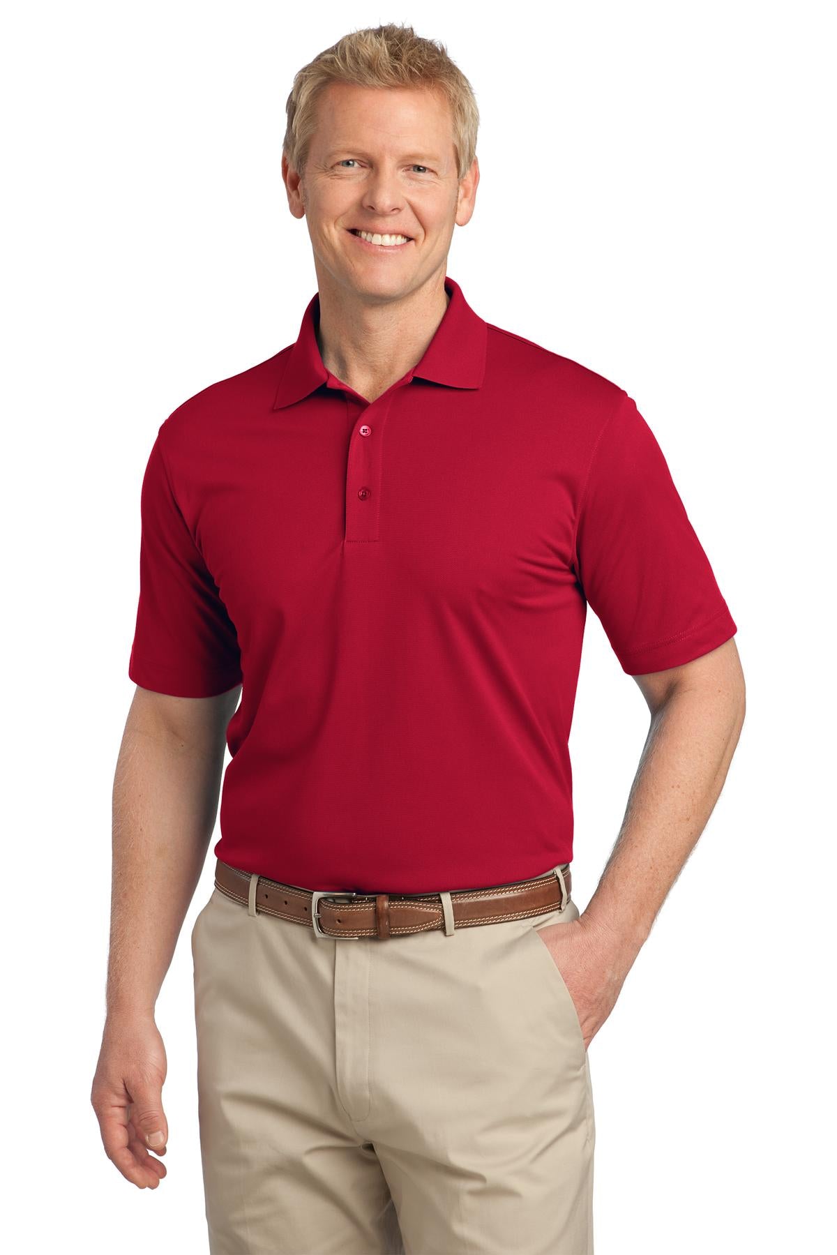 Port Authority Men's Tech Pique Polo. K527 Mens Apparel Shirts & Tops