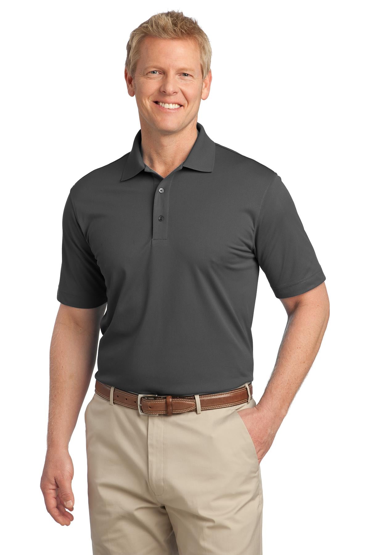 Port Authority Men's Tech Pique Polo. K527 Mens Apparel Shirts & Tops
