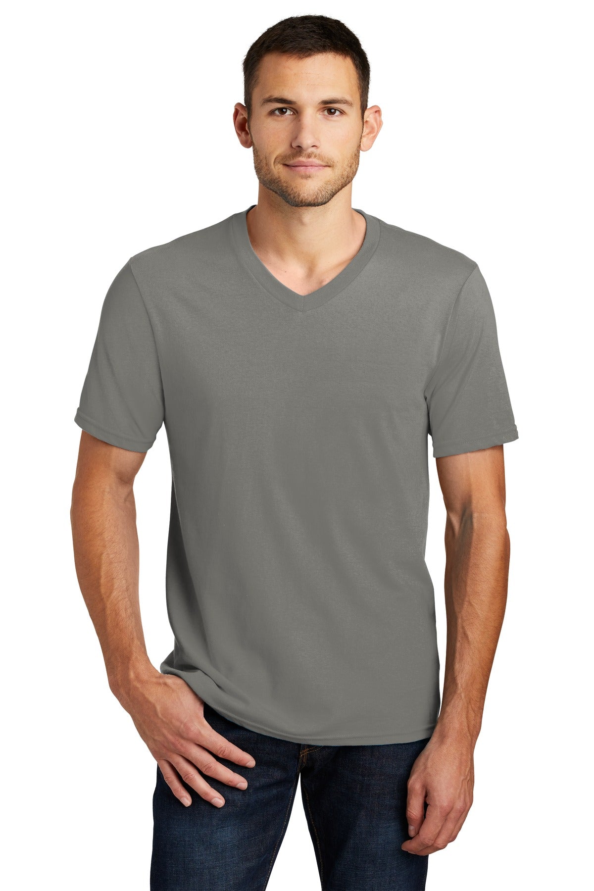 District Very Important Tee V-Neck. DT6500 Youth Apparel Shirts & Tops