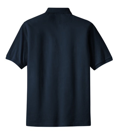 Port Authority Men's Heavyweight Cotton Pique Polo with Pocket. K420P Mens Apparel Shirts & Tops