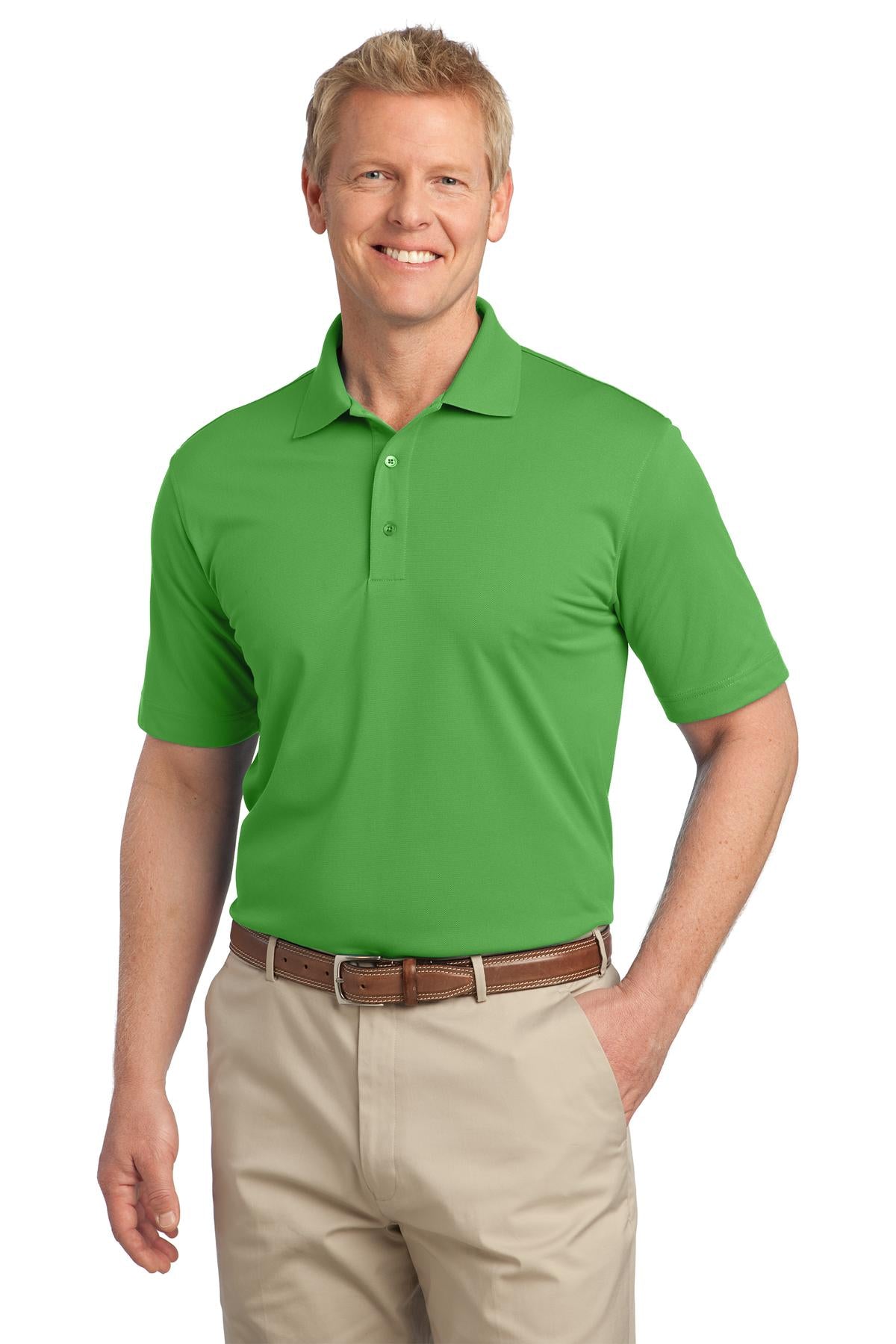 Port Authority Men's Tech Pique Polo. K527 Mens Apparel Shirts & Tops