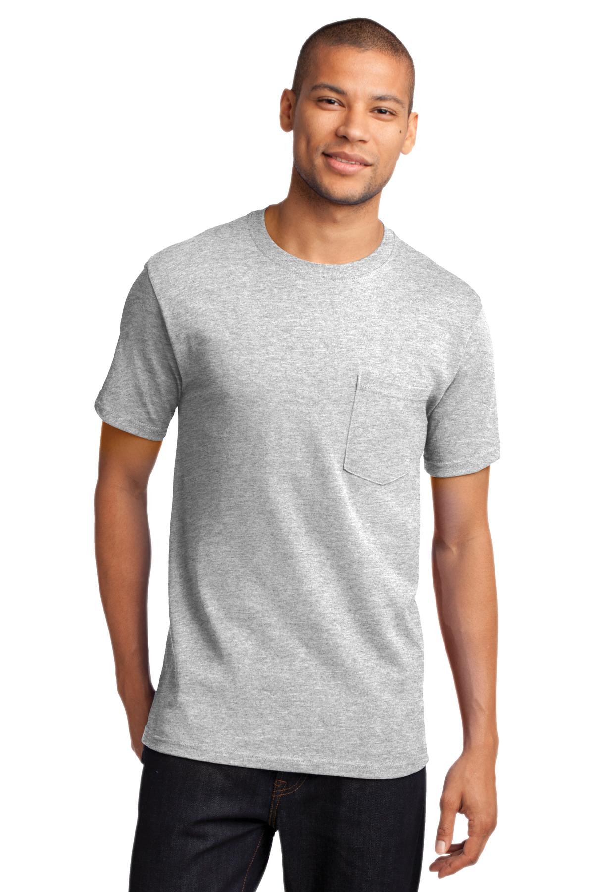 Port & Company Men's Tall Essential Pocket Tee Mens Apparel Shirts & Tops