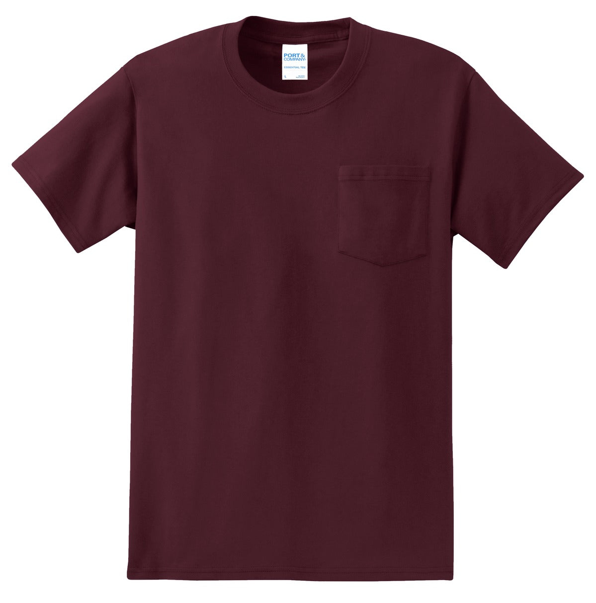 Port & Company Men's Tall Essential Pocket Tee Mens Apparel Shirts & Tops