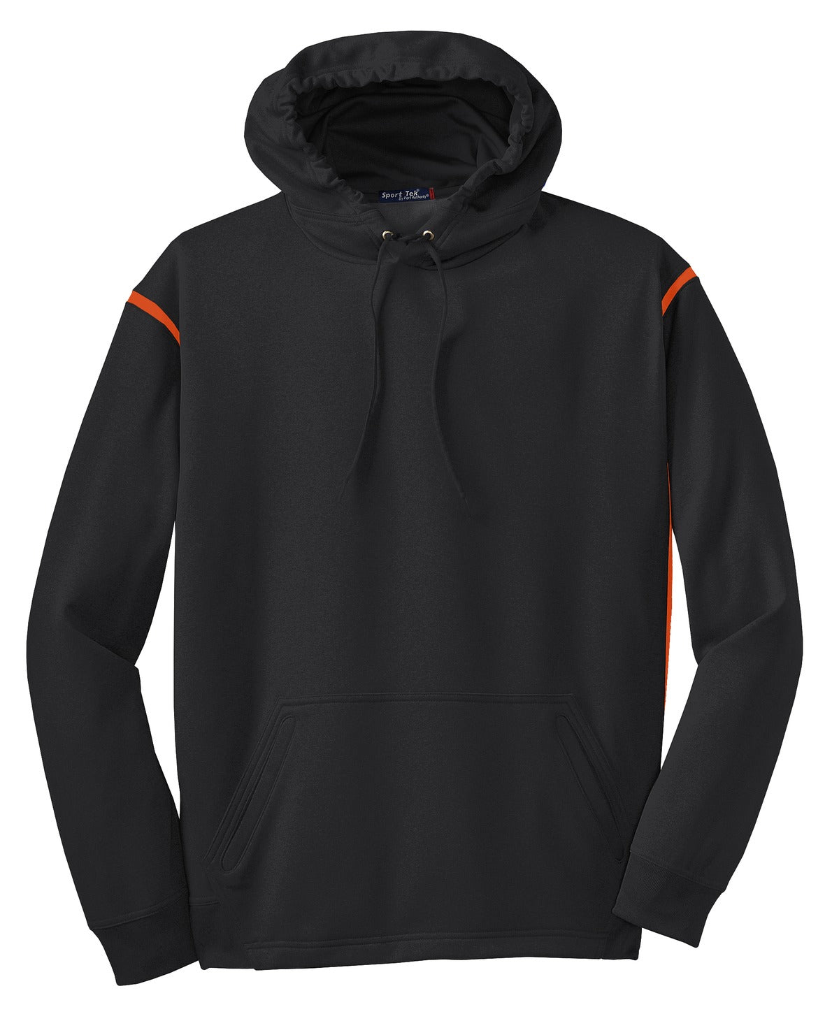 Sport-Tek Men's Tech Fleece Colorblock Hooded Sweatshirt Mens Apparel Sweatshirts & Fleece