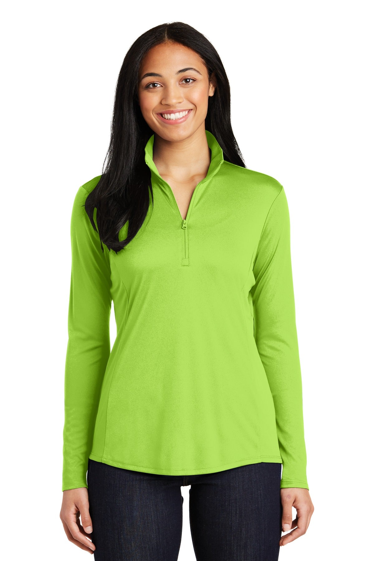 Sport-Tek Women's PosiCharge Competitor 1/4-Zip Pullover Womens Apparel Sweatshirts & Fleece