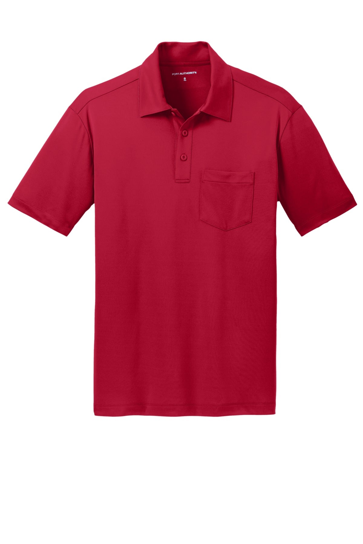 Port Authority Men's Silk Touch Performance Pocket Polo. K540P Mens Apparel Shirts & Tops