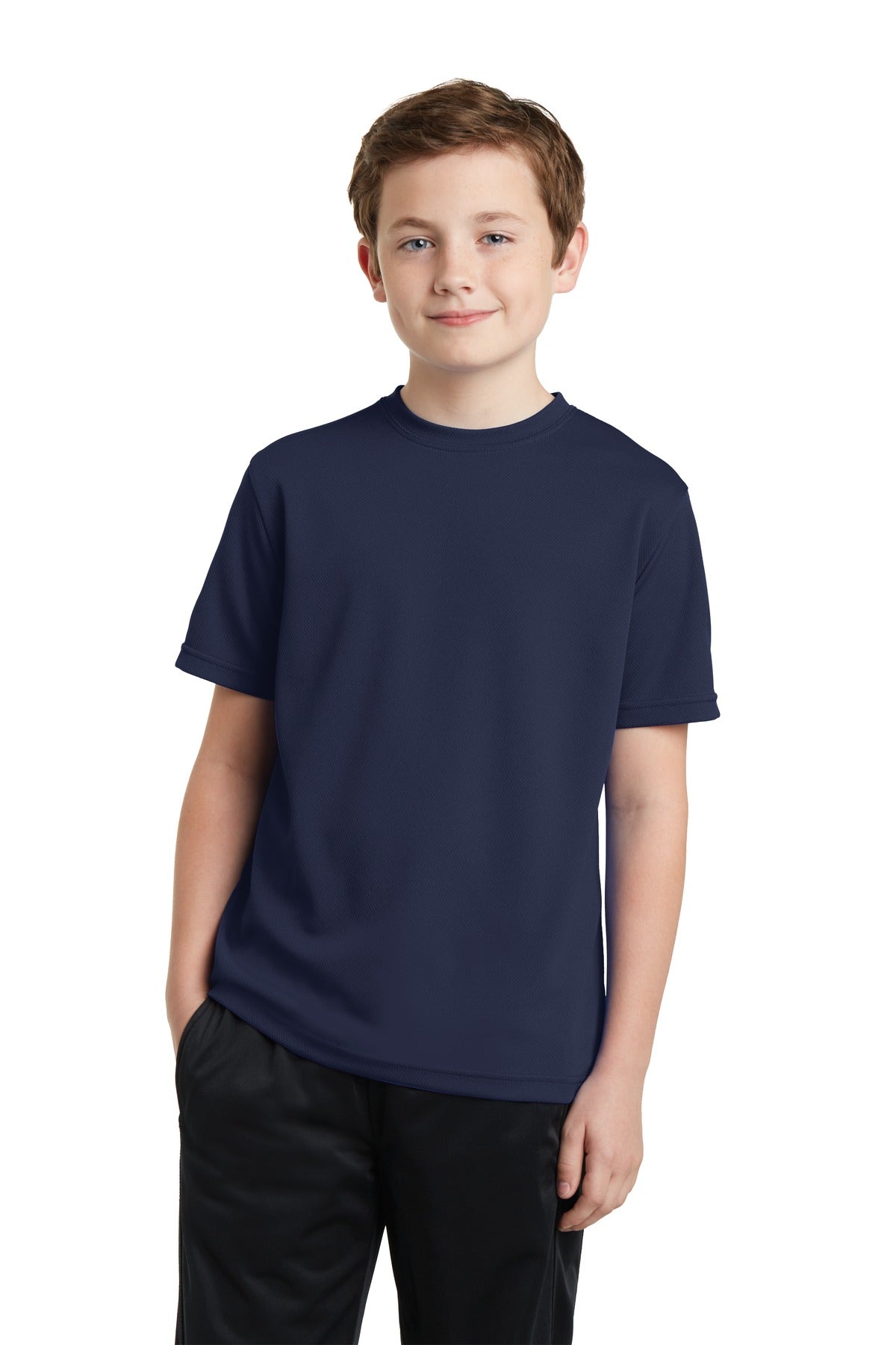 Sport-Tek Youth PosiCharge RacerMesh Tee. YST340 Youth Apparel Shirts & Tops