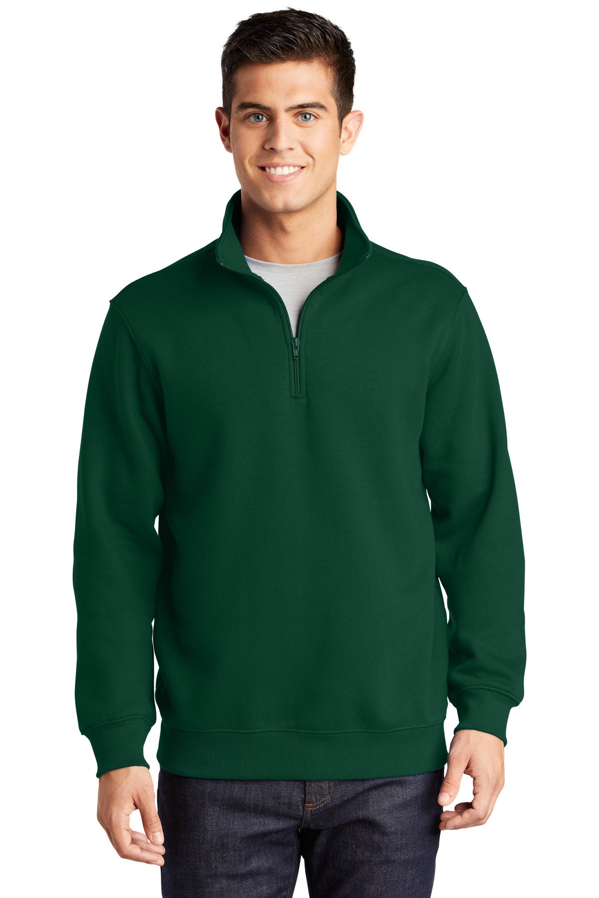 Sport-Tek Men's 1/4-Zip Sweatshirt Mens Apparel Sweatshirts & Fleece