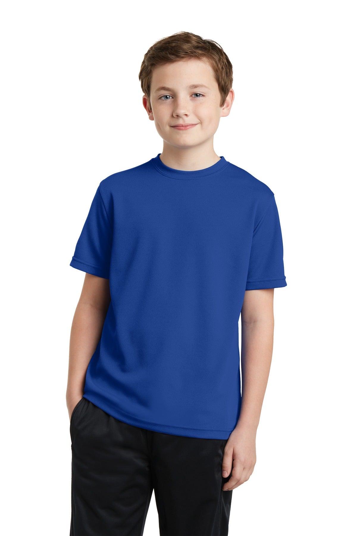 Sport-Tek Youth PosiCharge RacerMesh Tee. YST340 Youth Apparel Shirts & Tops