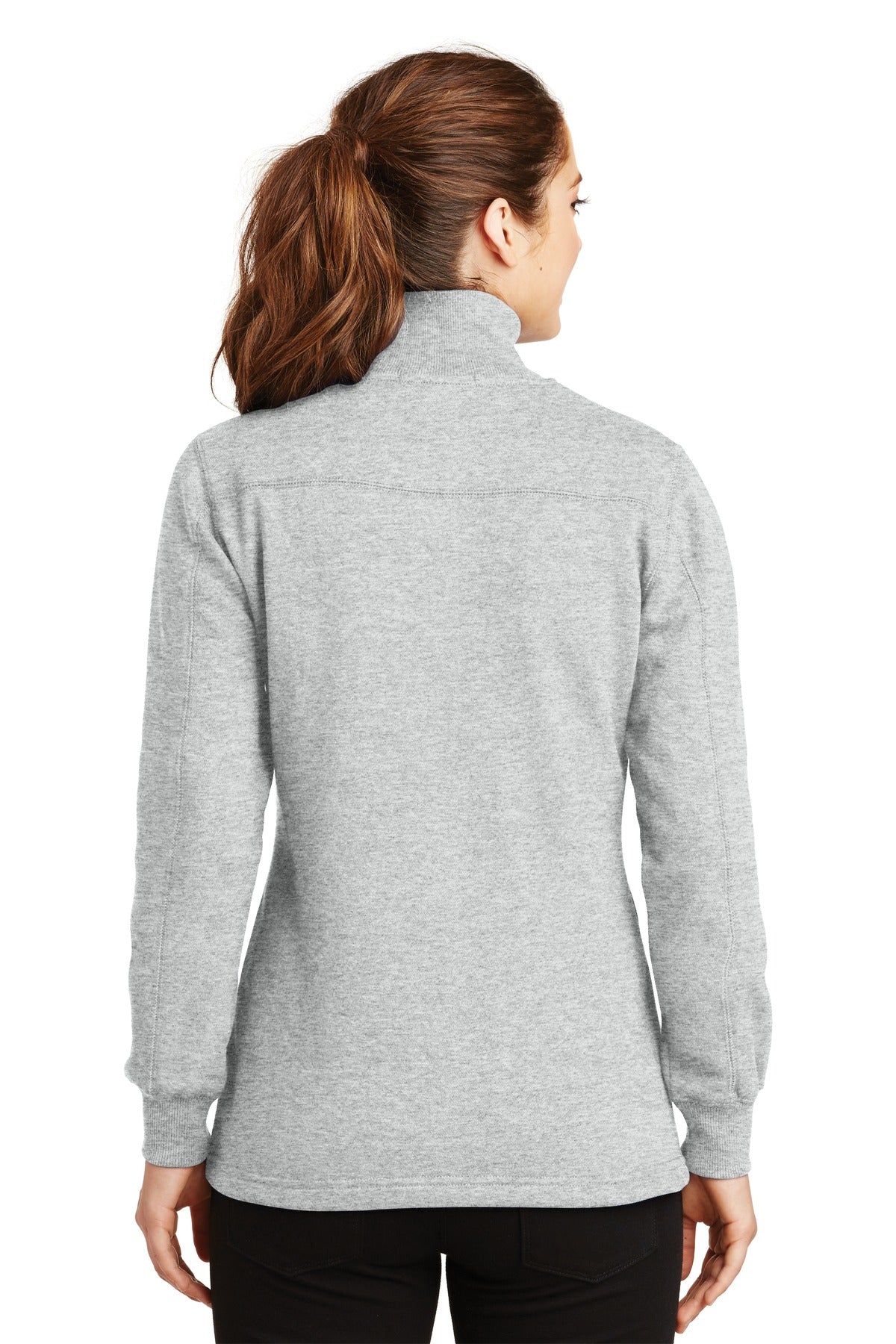 Sport-Tek Women's 1/4-Zip Sweatshirt LST253 Womens Apparel Sweatshirts & Fleece