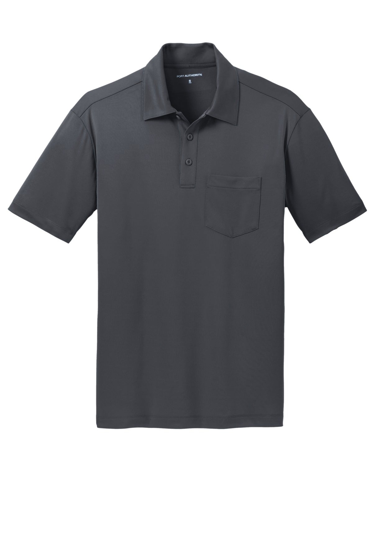 Port Authority Men's Silk Touch Performance Pocket Polo. K540P Mens Apparel Shirts & Tops