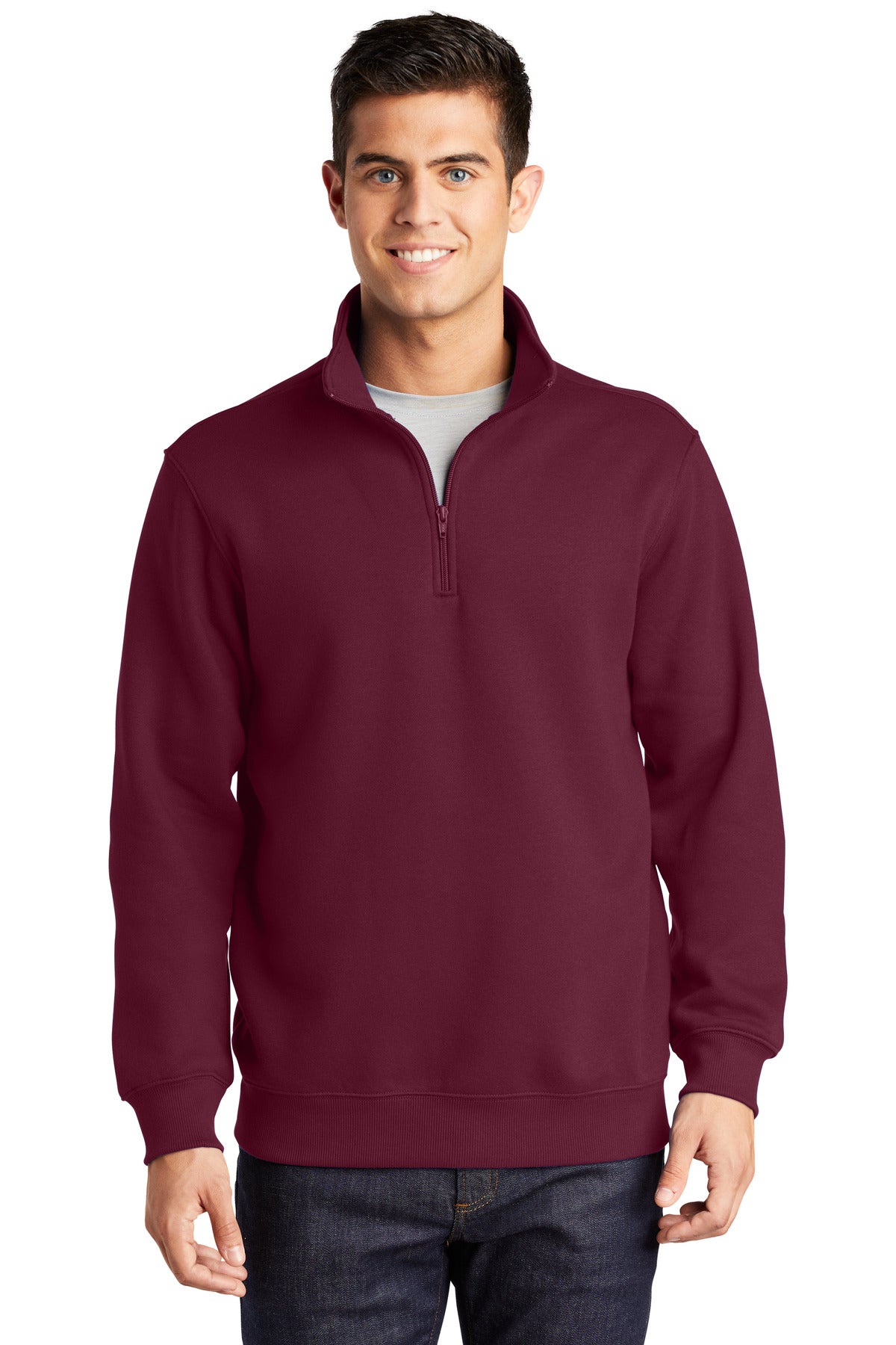 Sport-Tek Men's 1/4-Zip Sweatshirt Mens Apparel Sweatshirts & Fleece