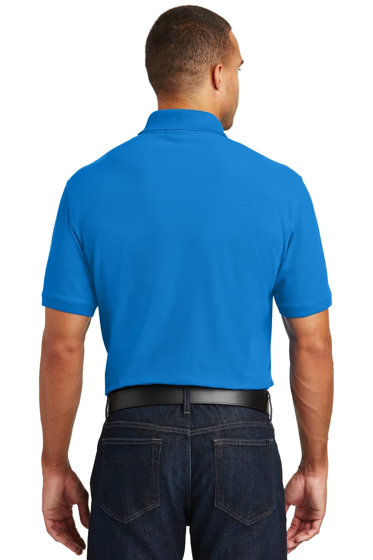 Port Authority Men's Core Classic Pique Pocket Polo. K100P Mens Apparel Shirts & Tops