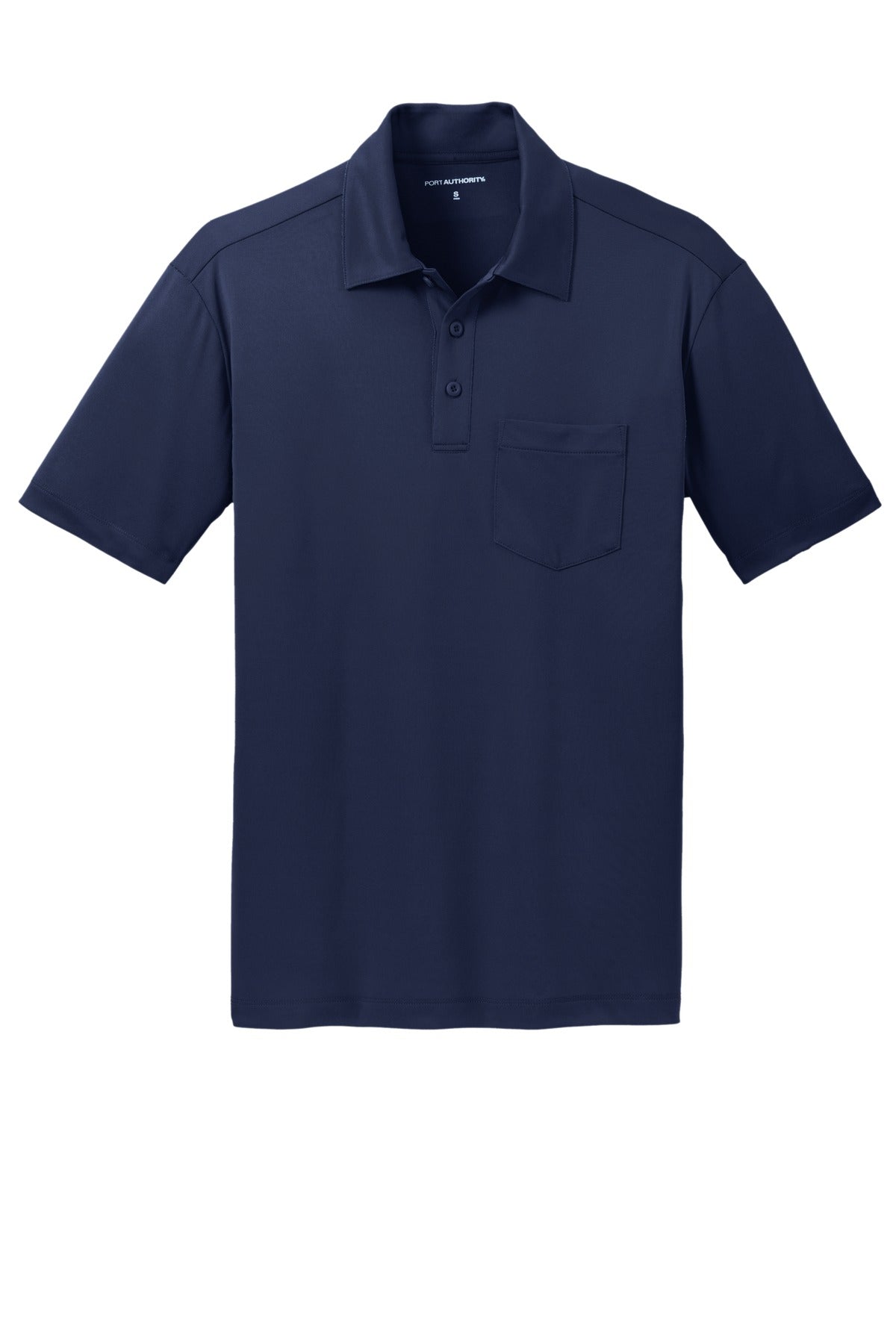 Port Authority Men's Silk Touch Performance Pocket Polo. K540P Mens Apparel Shirts & Tops