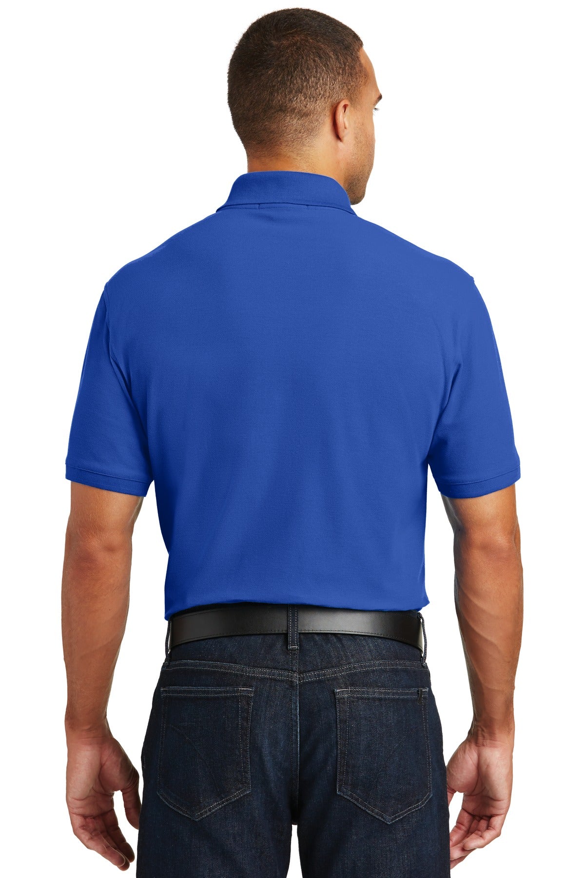 Port Authority Men's Core Classic Pique Pocket Polo. K100P Mens Apparel Shirts & Tops