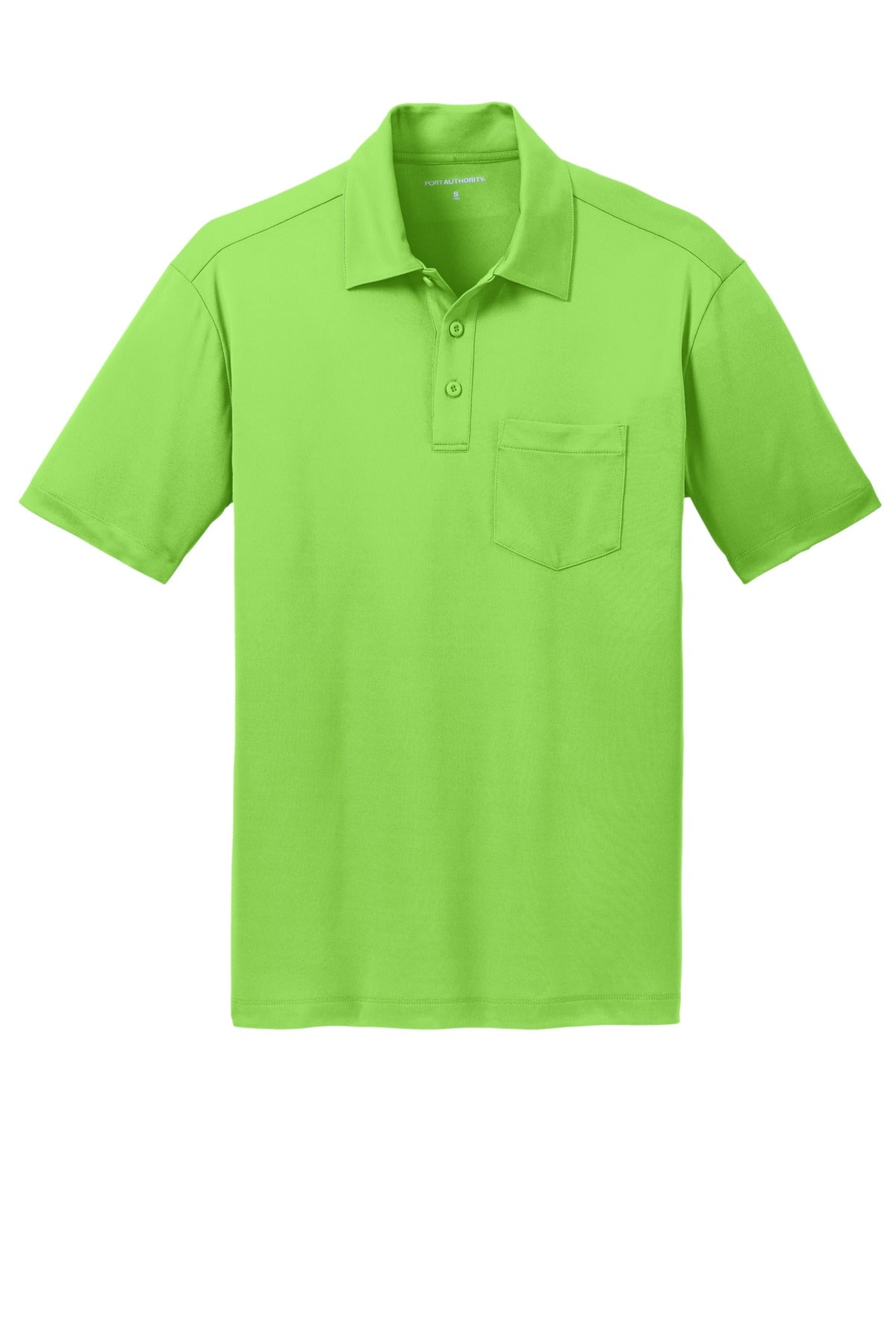 Port Authority Men's Silk Touch Performance Pocket Polo. K540P Mens Apparel Shirts & Tops