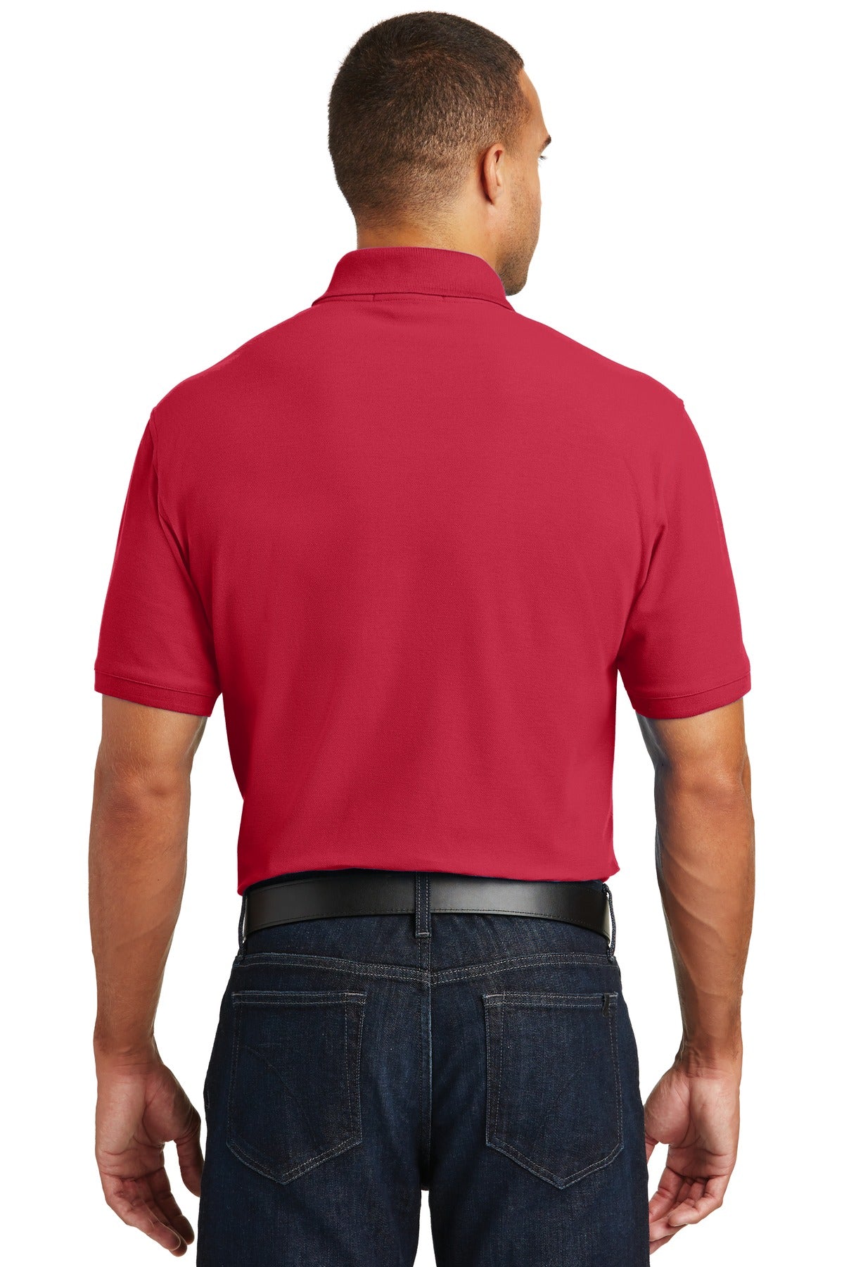 Port Authority Men's Core Classic Pique Pocket Polo. K100P Mens Apparel Shirts & Tops