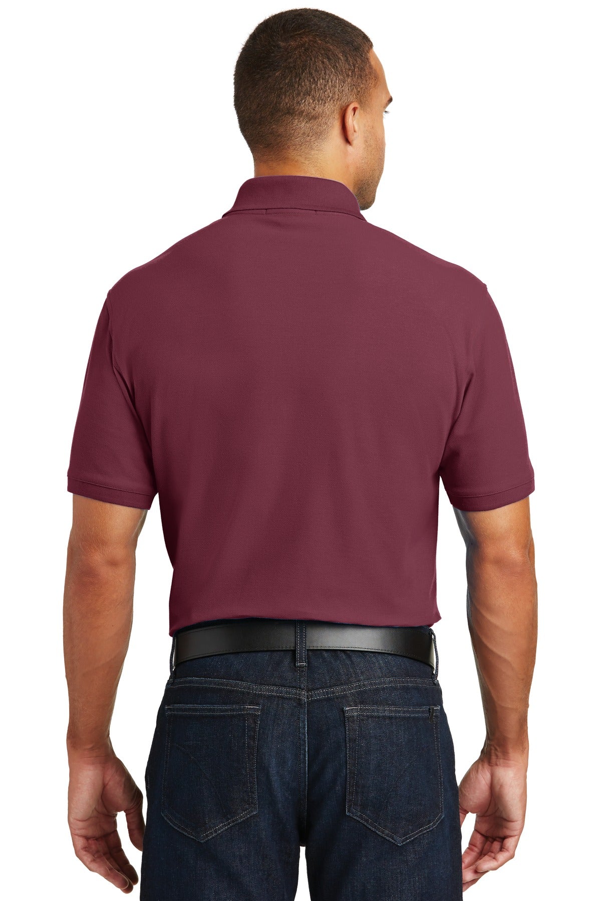 Port Authority Men's Core Classic Pique Pocket Polo. K100P Mens Apparel Shirts & Tops