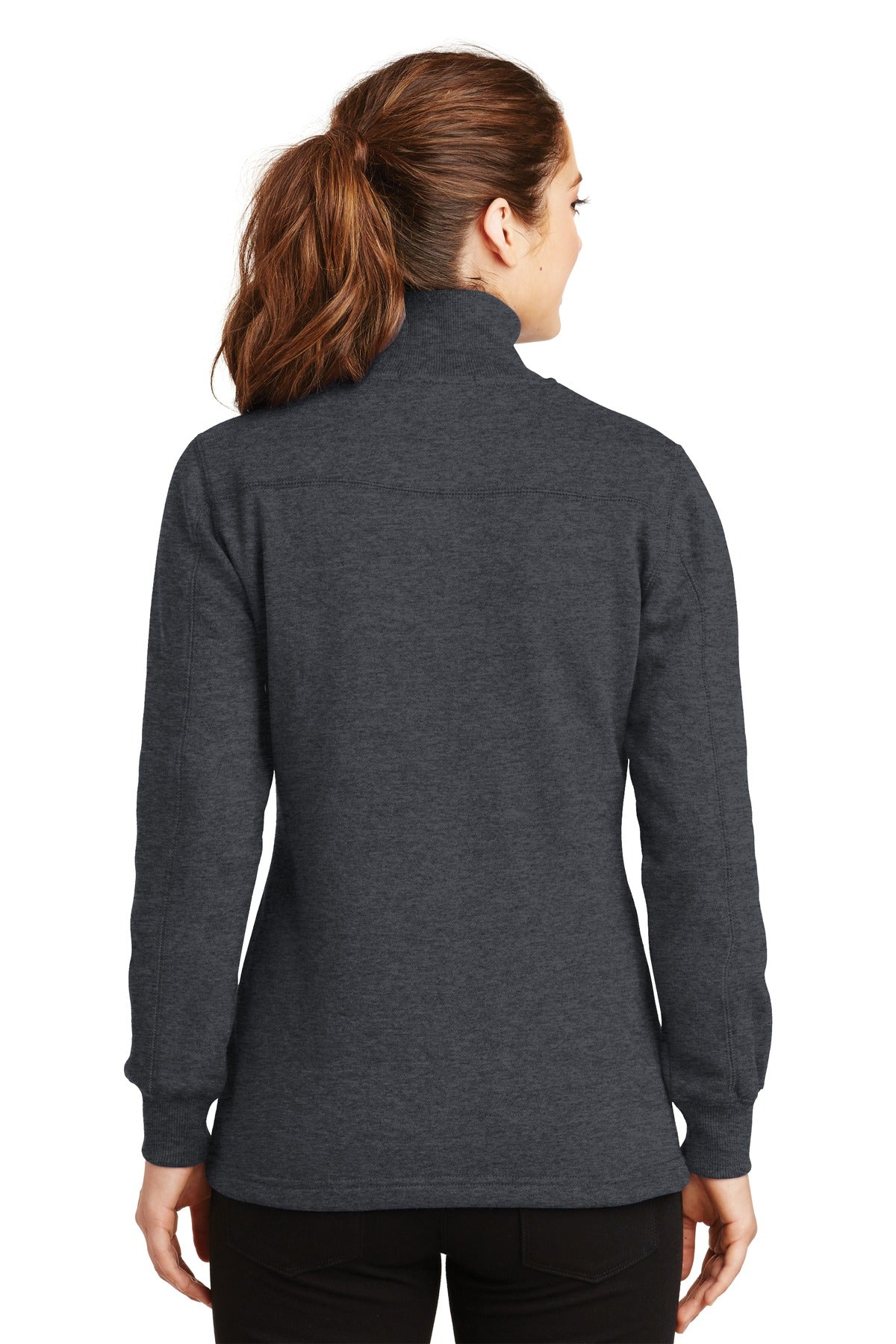 Sport-Tek Women's 1/4-Zip Sweatshirt LST253 Womens Apparel Sweatshirts & Fleece
